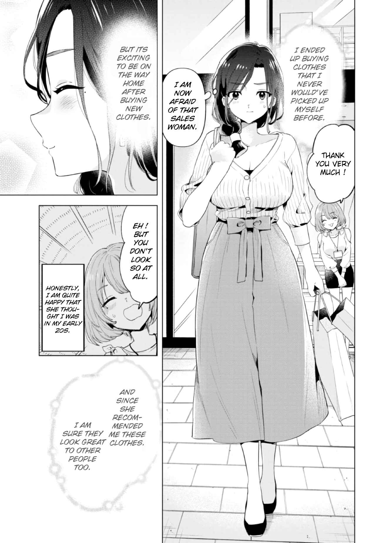 Page 13 Chapter 12 Hige wo Soru. Soshite Joshi Kousei wo Hirou. Each Stories