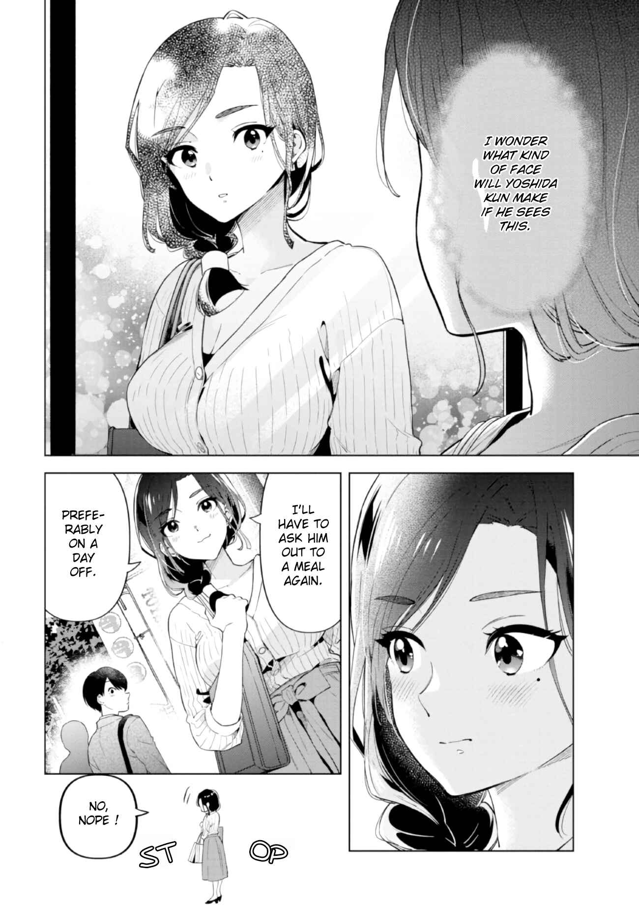 Page 14 Chapter 12 Hige wo Soru. Soshite Joshi Kousei wo Hirou. Each Stories