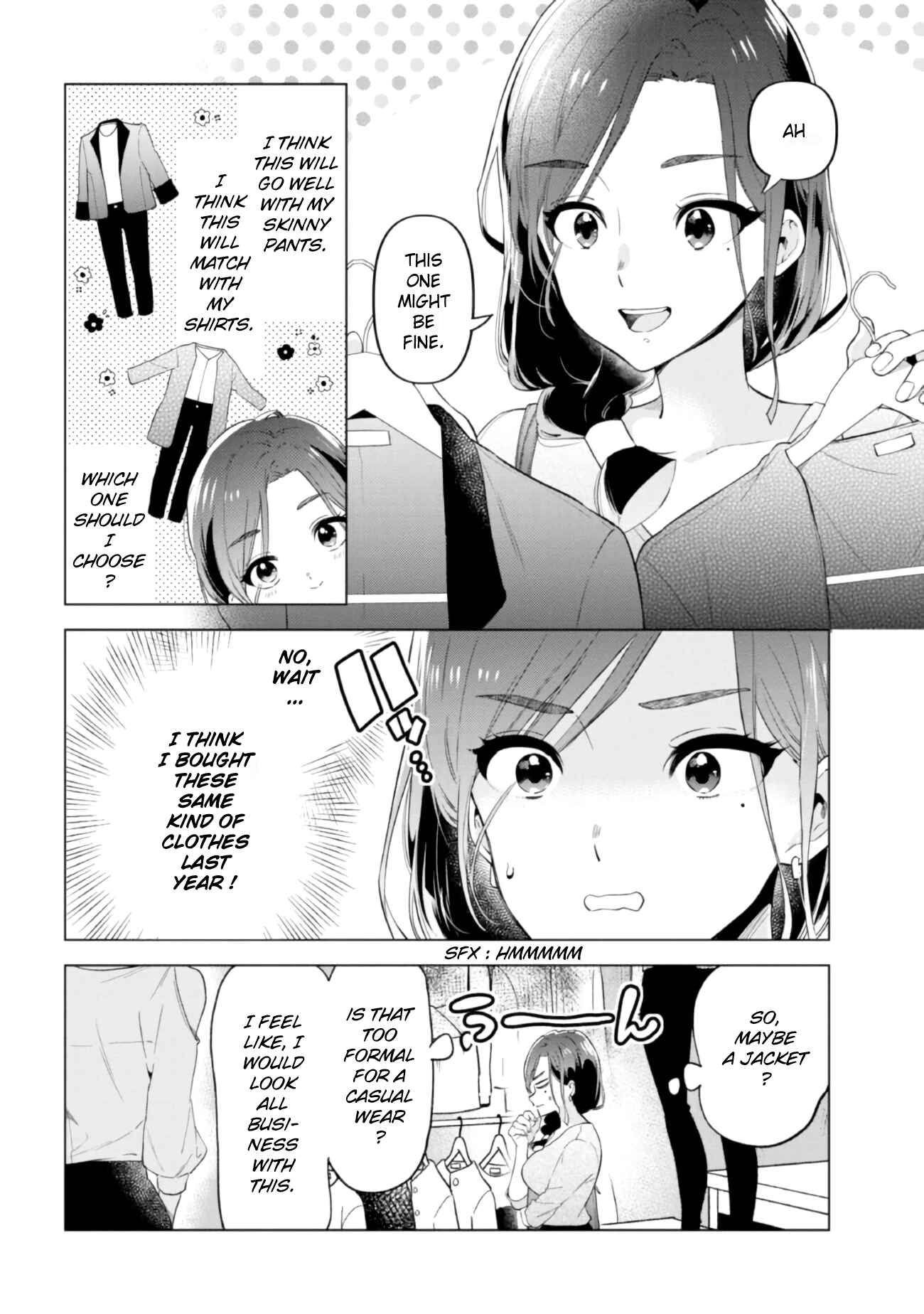 Page 8 Chapter 12 Hige wo Soru. Soshite Joshi Kousei wo Hirou. Each Stories