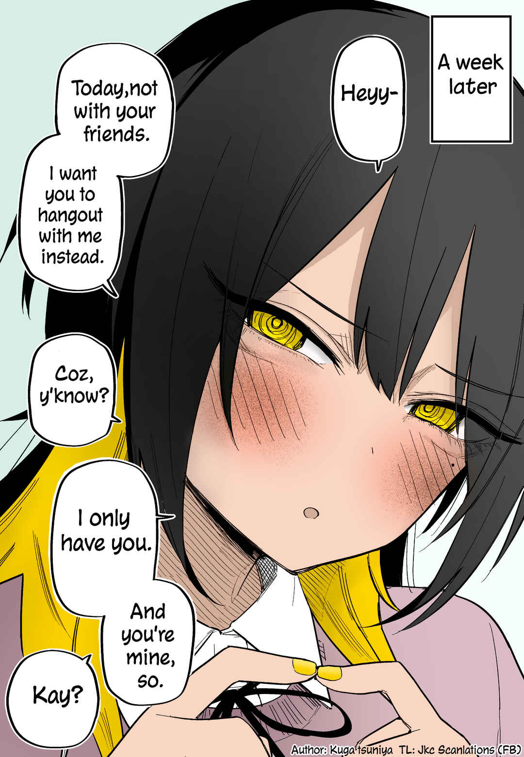 Page 2 Chapter 4 I Confessed to a Lone Wolf Girl (Fan Colored)