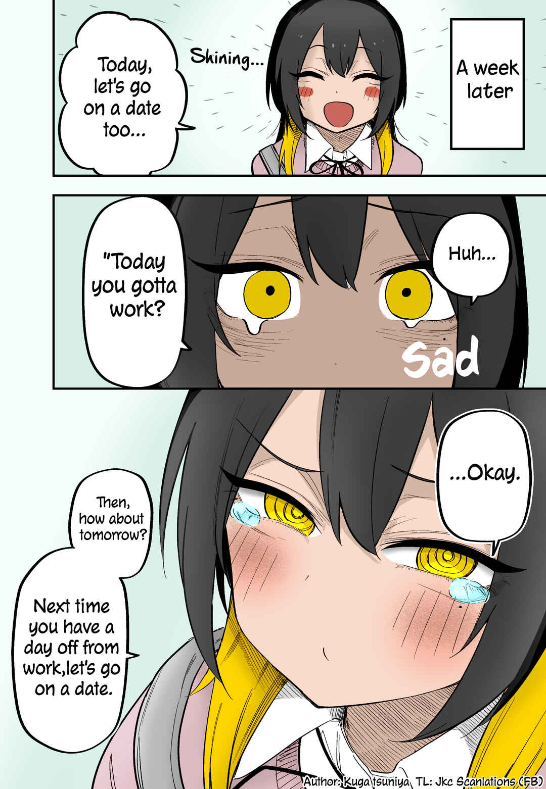 Page 2 Chapter 3 I Confessed to a Lone Wolf Girl (Fan Colored)