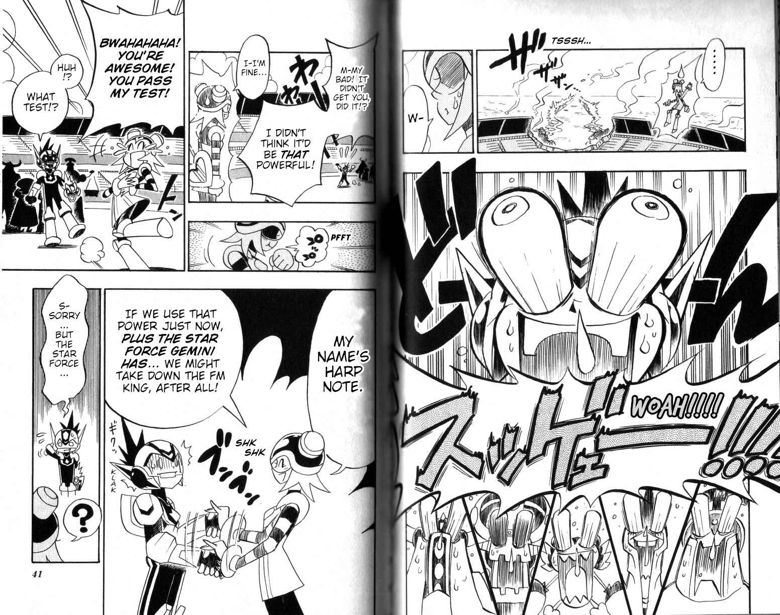 Page 20 Chapter 12 Mega Man Star Force