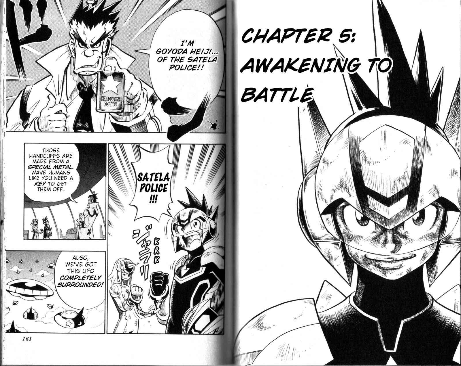 Page 1 Chapter 5 Mega Man Star Force