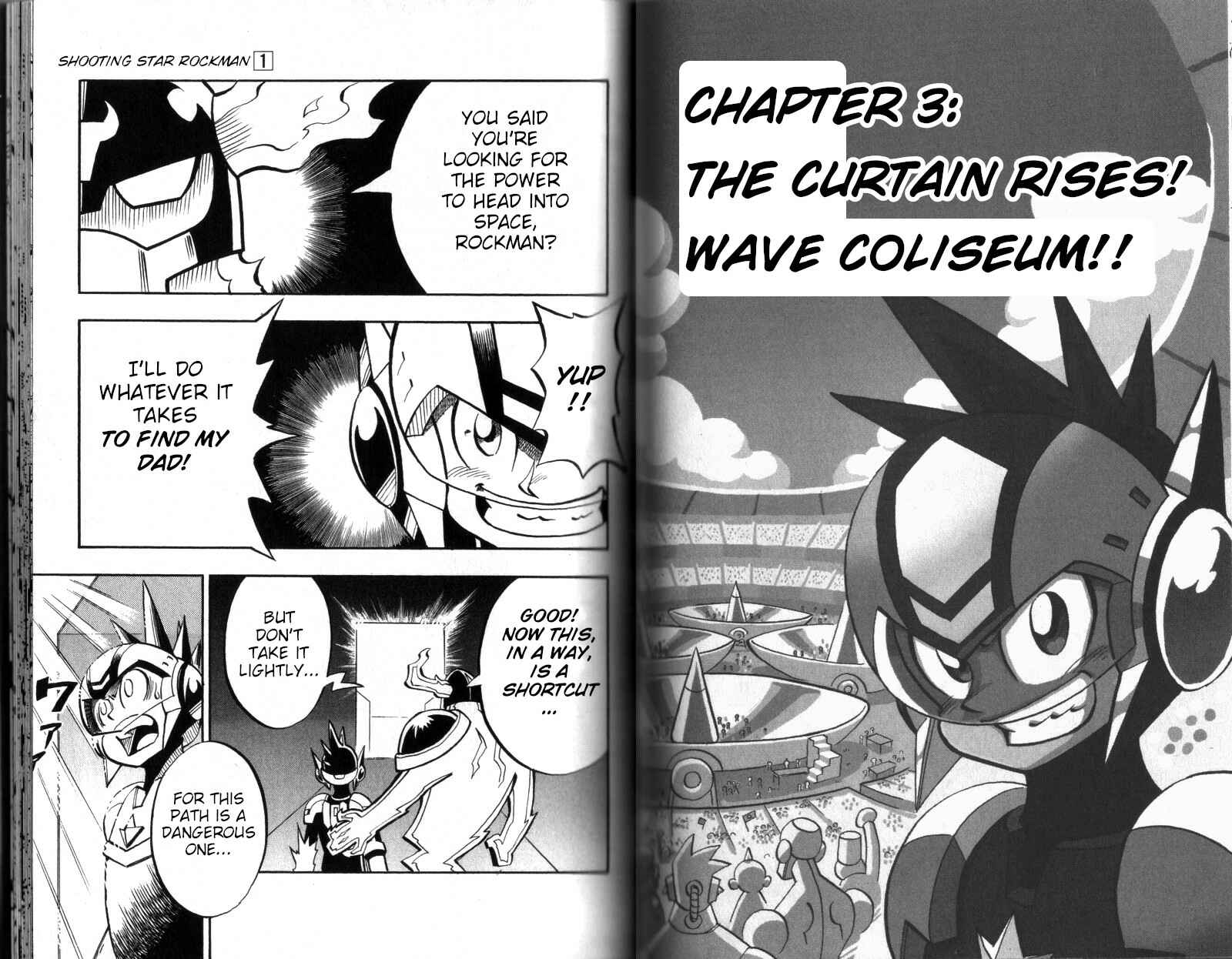 Page 1 Chapter 3 Mega Man Star Force