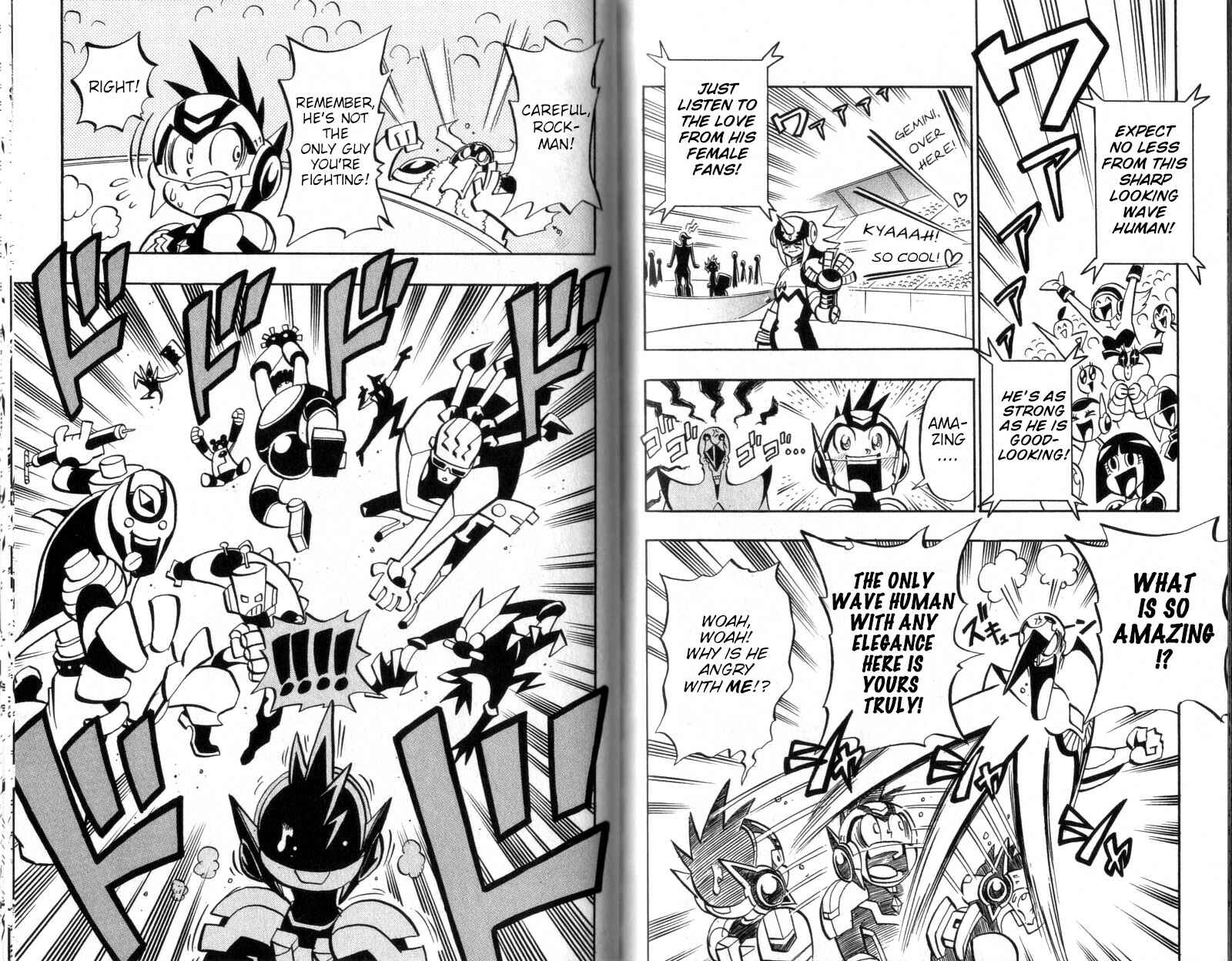 Page 8 Chapter 3 Mega Man Star Force