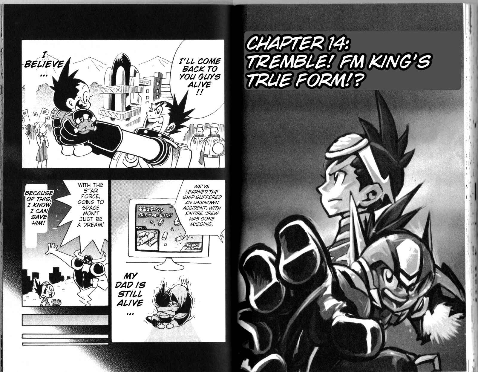 Page 1 Chapter 14 Mega Man Star Force