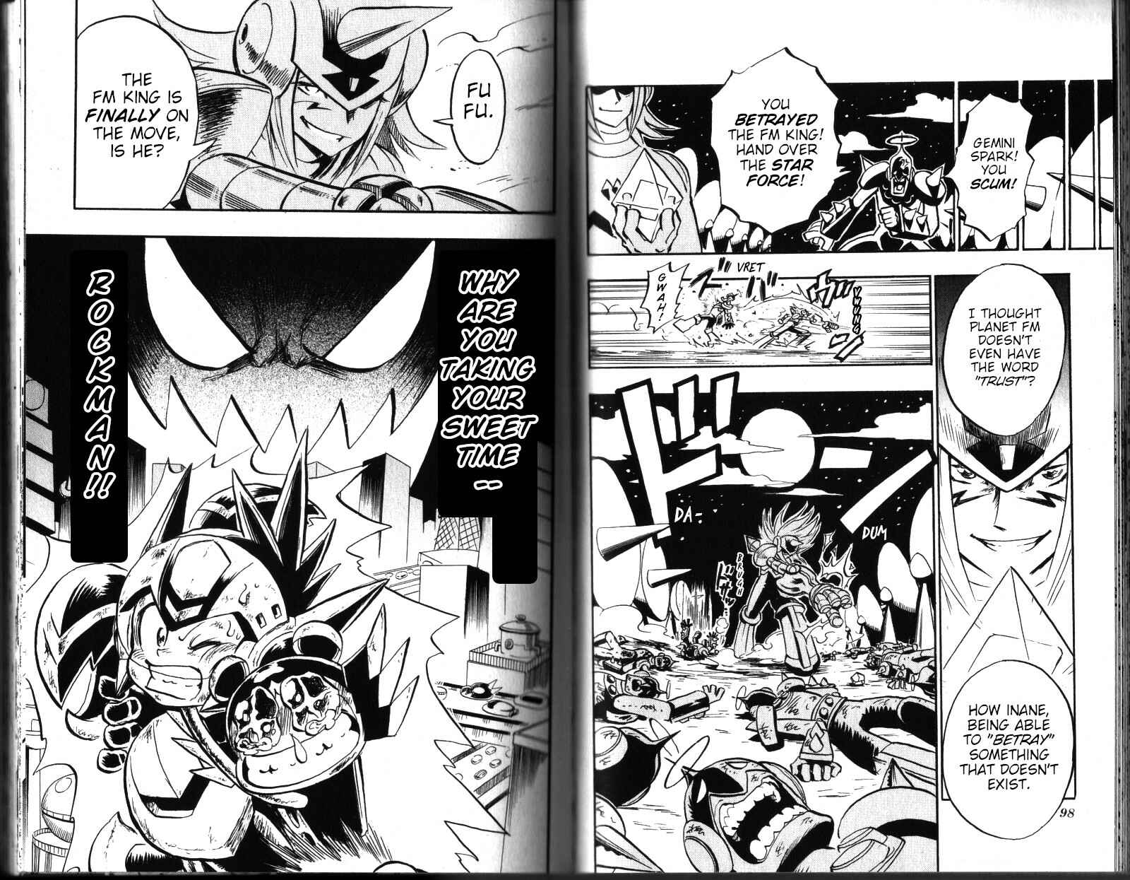 Page 16 Chapter 8 Mega Man Star Force