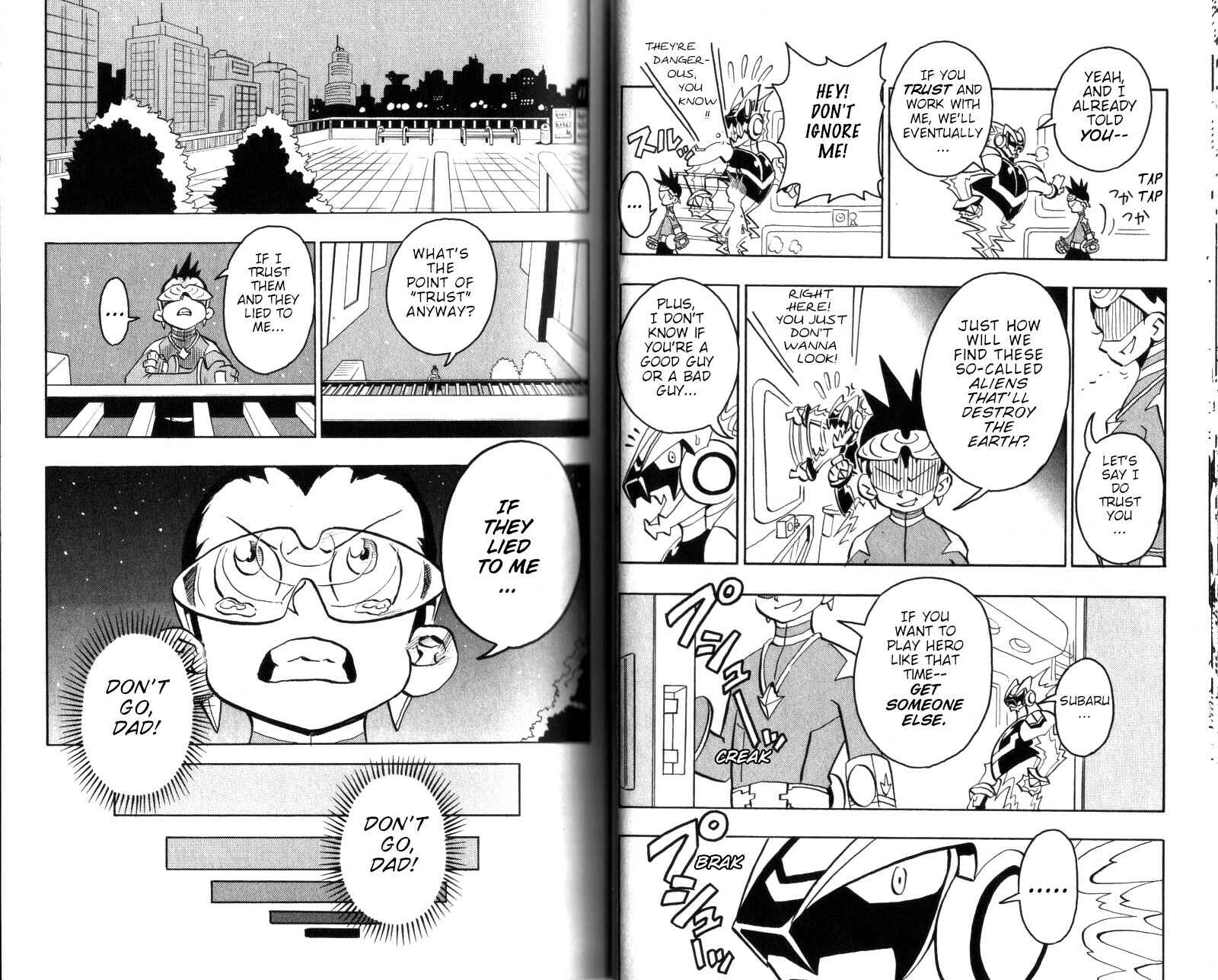 Page 11 Chapter 1 Mega Man Star Force