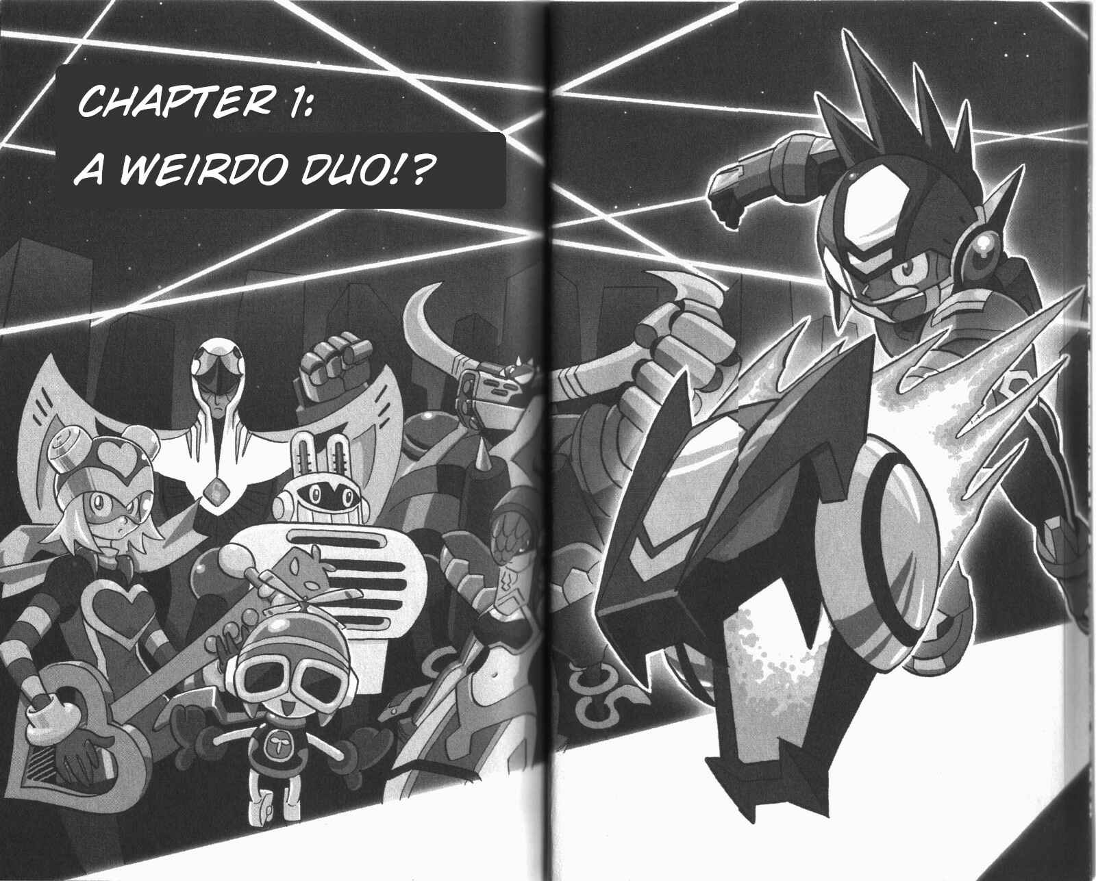 Page 3 Chapter 1 Mega Man Star Force