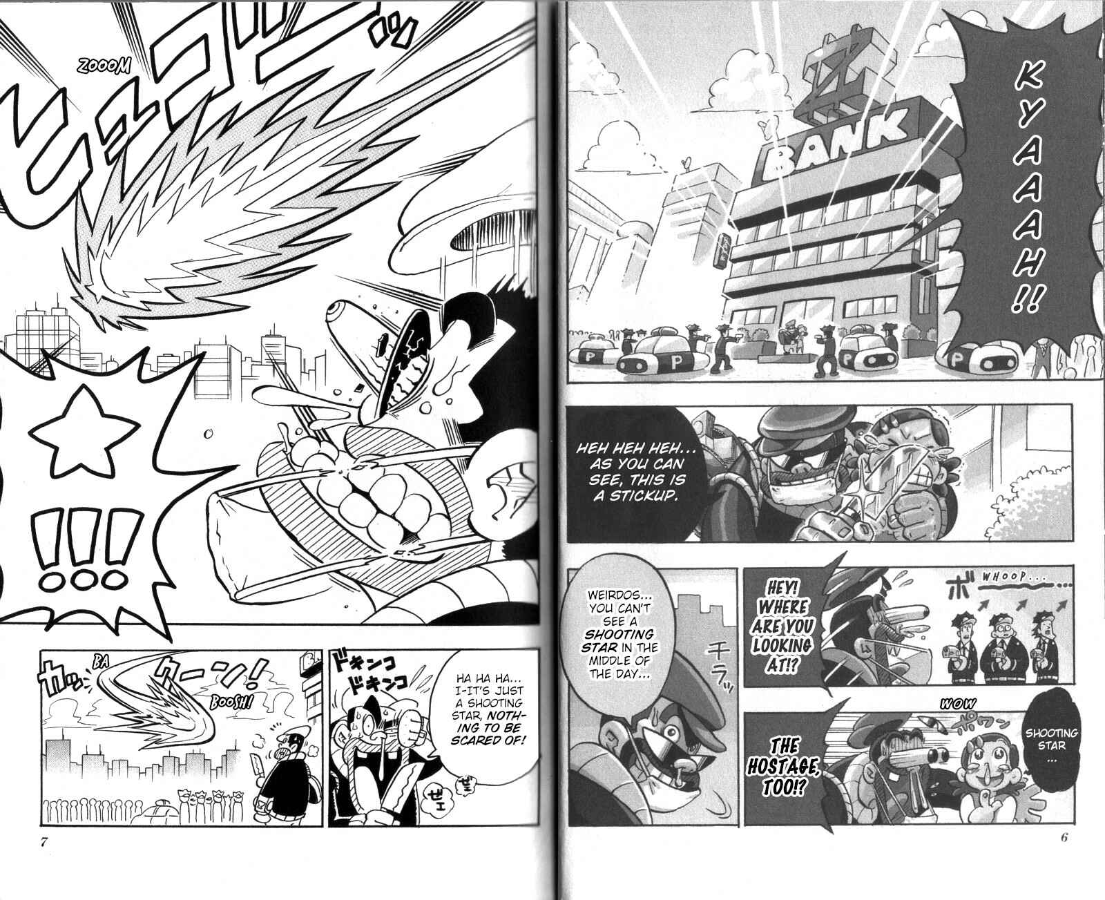 Page 4 Chapter 1 Mega Man Star Force