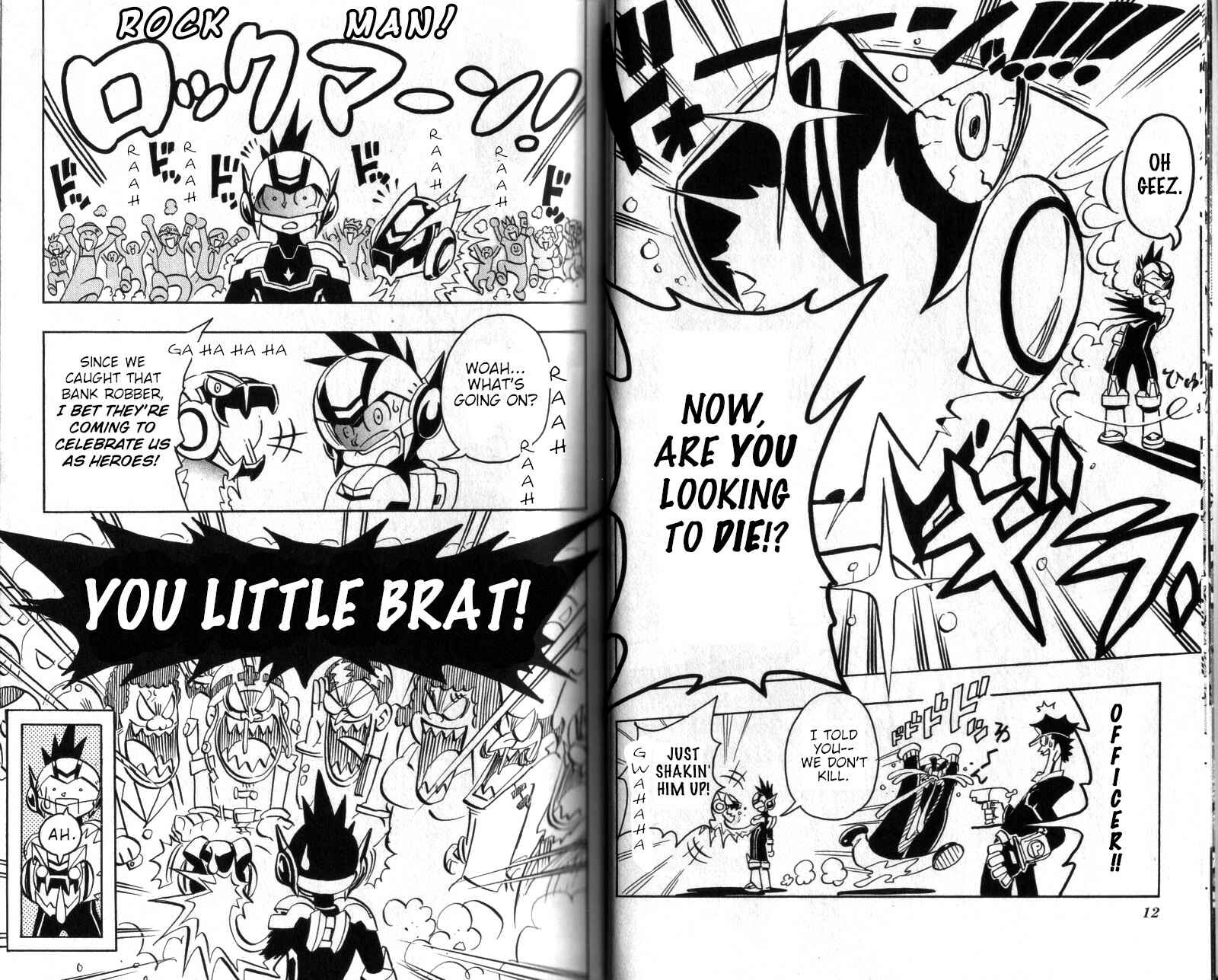 Page 7 Chapter 1 Mega Man Star Force