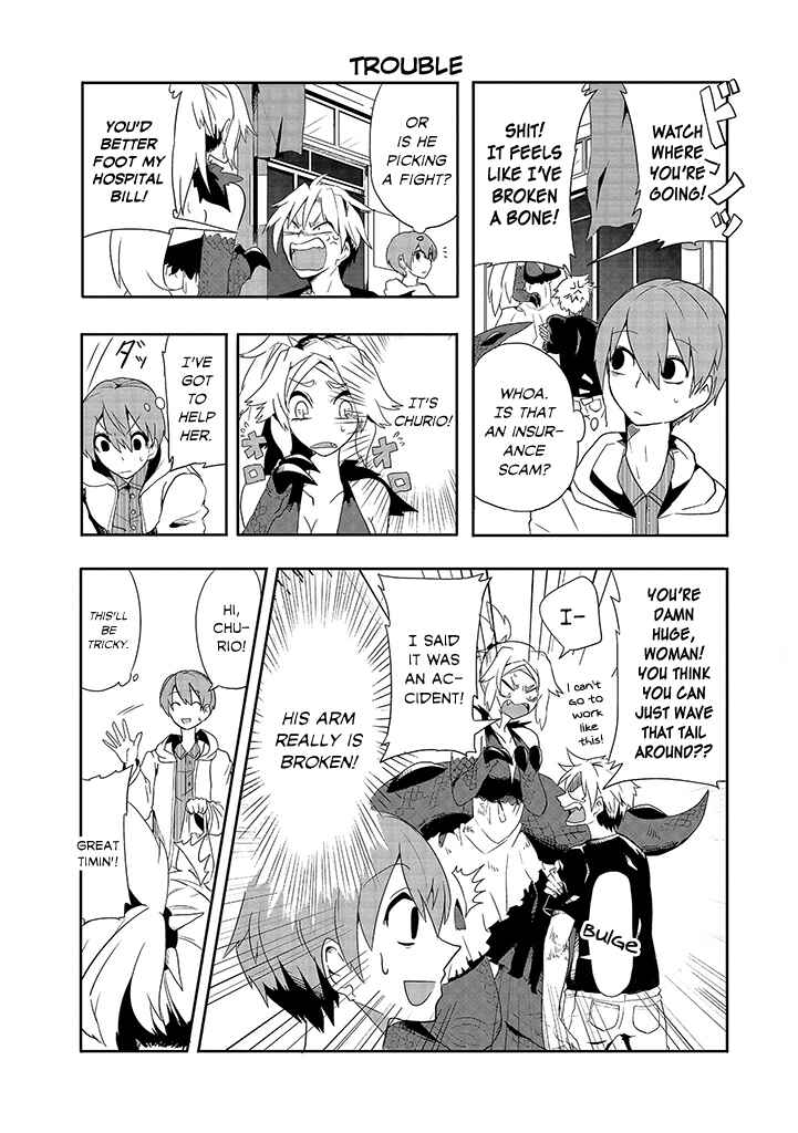 Page 2 Chapter 3 T-REX na Kanojo
