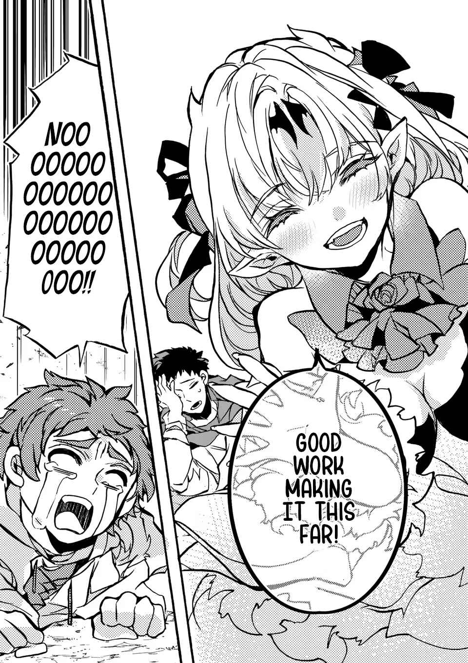 Page 8 Chapter 2.2 Yamiochi Yuusha no Haishin Haishin ~Tsuihousare, Kakushi Boss Beya ni Hourikomareta Kekka, Boss to Tansakushagari Haishin wo Hajimeru~