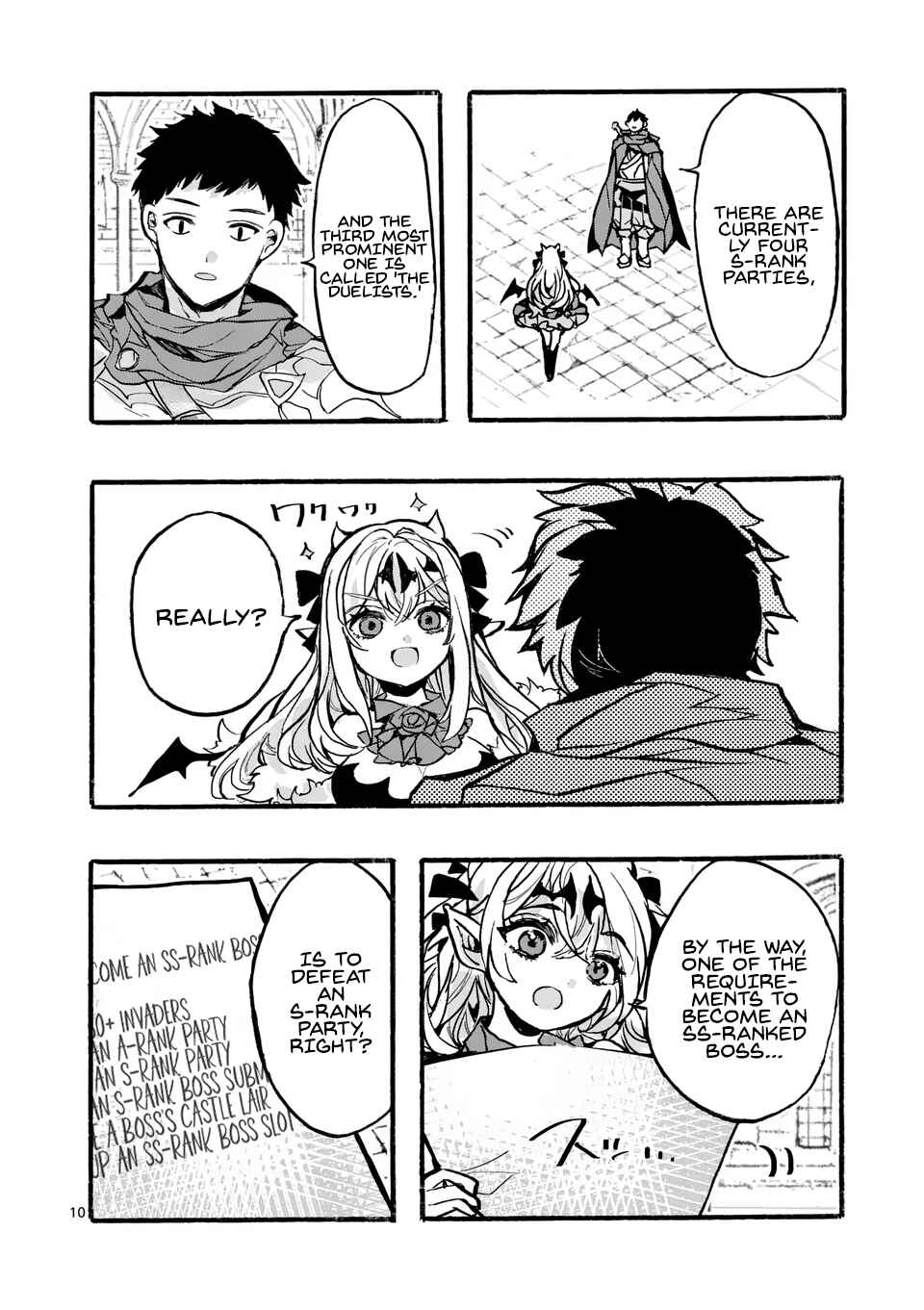 Page 10 Chapter 2.1 Yamiochi Yuusha no Haishin Haishin ~Tsuihousare, Kakushi Boss Beya ni Hourikomareta Kekka, Boss to Tansakushagari Haishin wo Hajimeru~