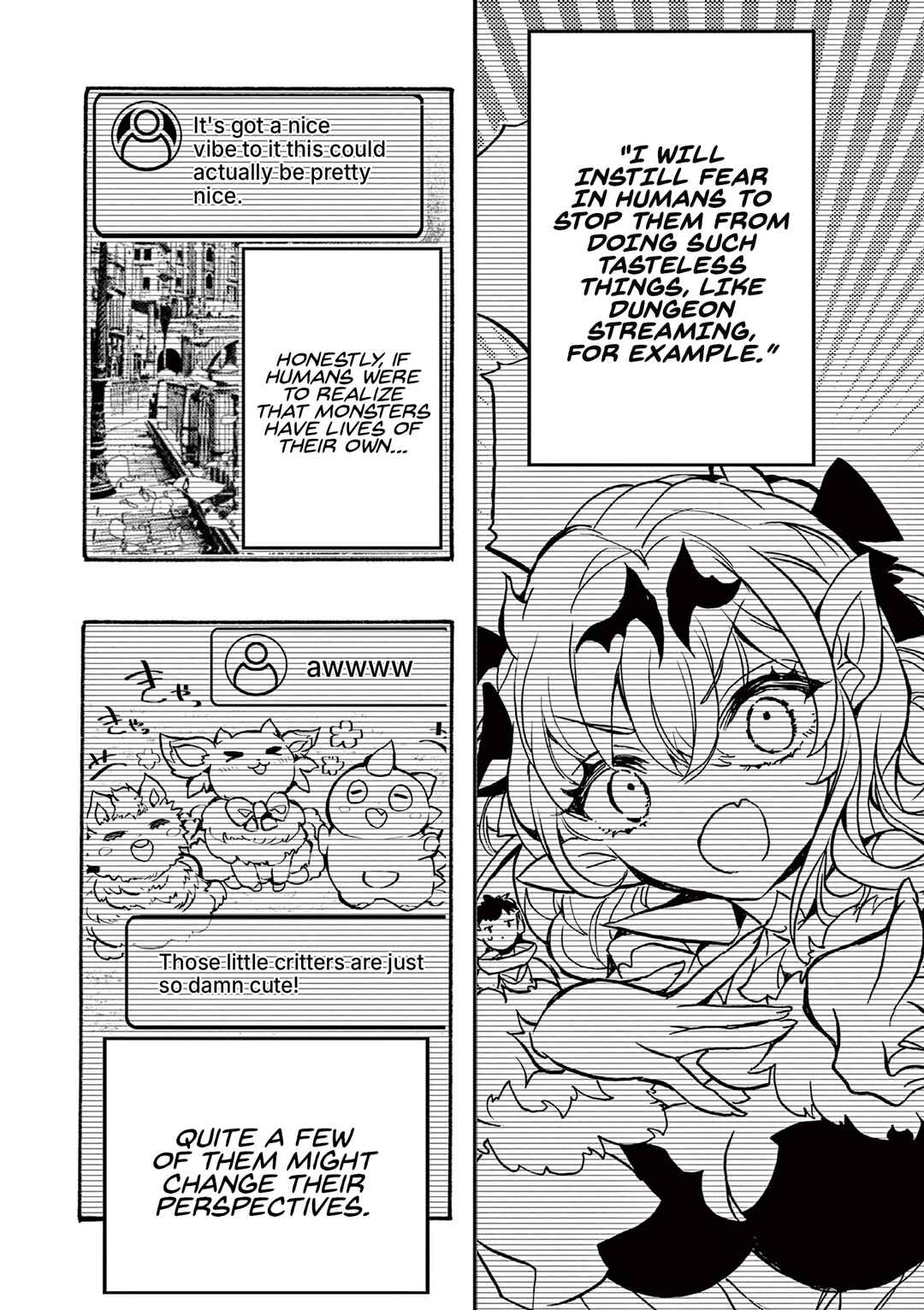 Page 10 Chapter 3 Yamiochi Yuusha no Haishin Haishin ~Tsuihousare, Kakushi Boss Beya ni Hourikomareta Kekka, Boss to Tansakushagari Haishin wo Hajimeru~