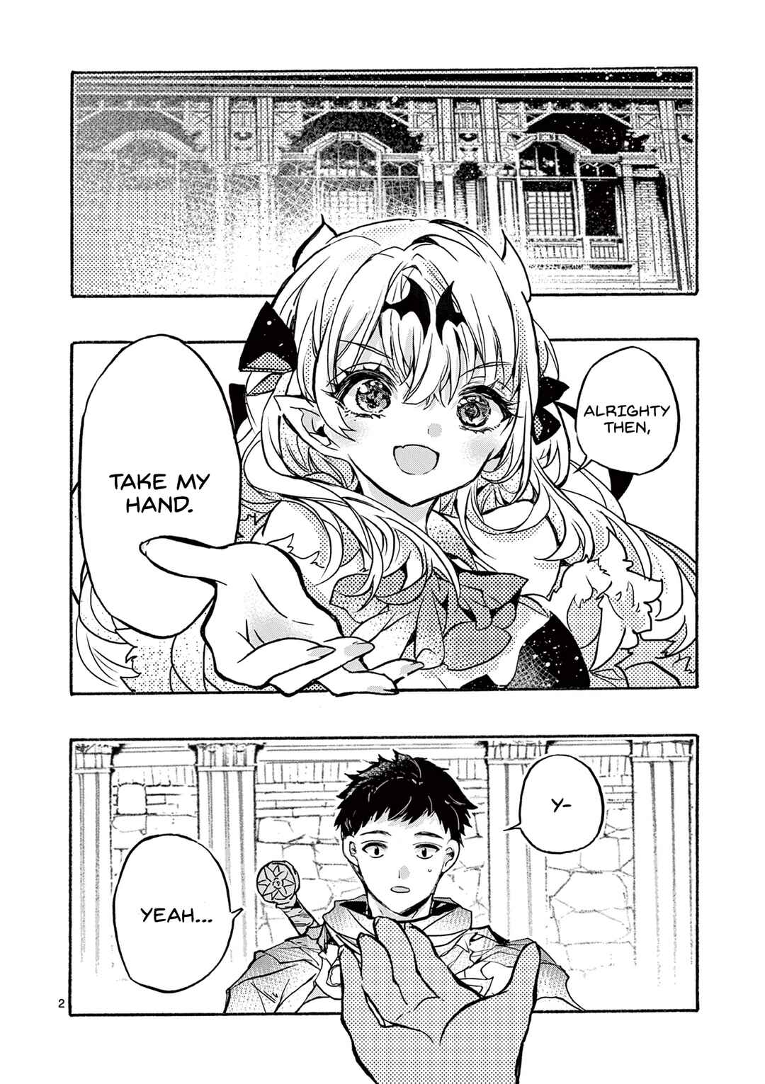 Page 2 Chapter 3 Yamiochi Yuusha no Haishin Haishin ~Tsuihousare, Kakushi Boss Beya ni Hourikomareta Kekka, Boss to Tansakushagari Haishin wo Hajimeru~