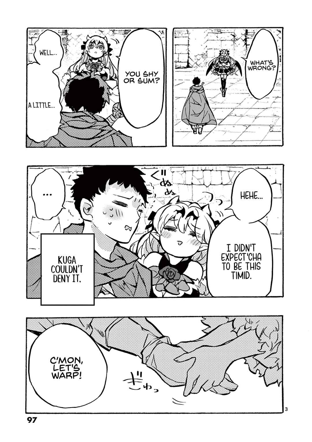 Page 3 Chapter 3 Yamiochi Yuusha no Haishin Haishin ~Tsuihousare, Kakushi Boss Beya ni Hourikomareta Kekka, Boss to Tansakushagari Haishin wo Hajimeru~