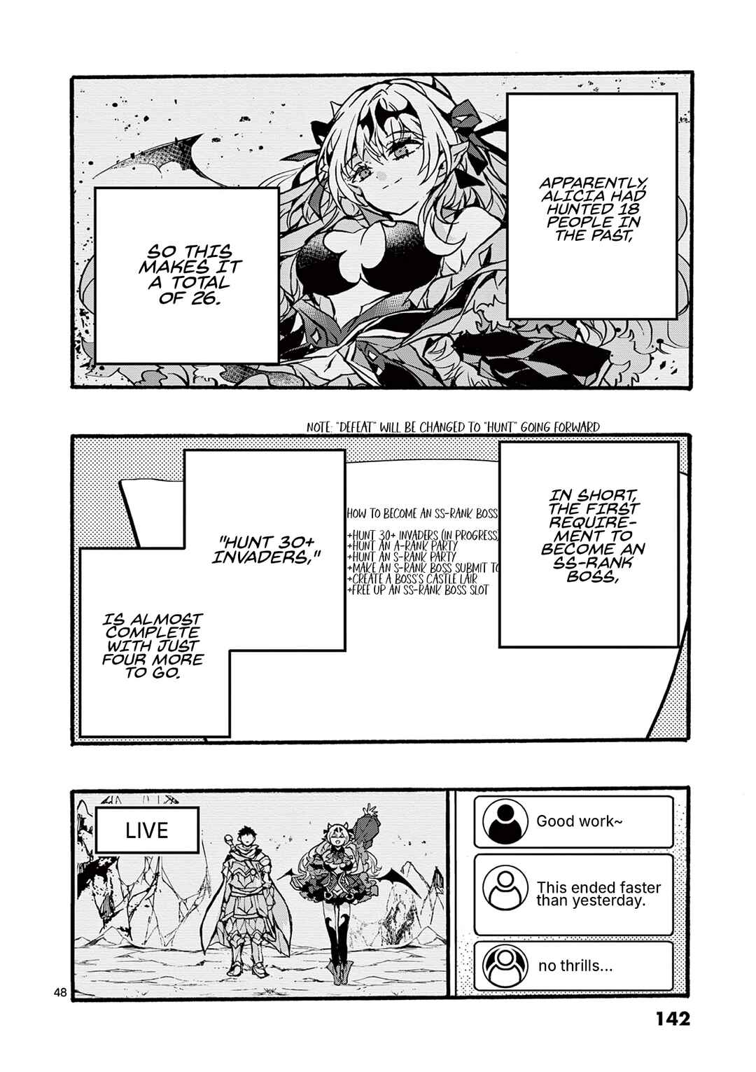 Page 47 Chapter 3 Yamiochi Yuusha no Haishin Haishin ~Tsuihousare, Kakushi Boss Beya ni Hourikomareta Kekka, Boss to Tansakushagari Haishin wo Hajimeru~