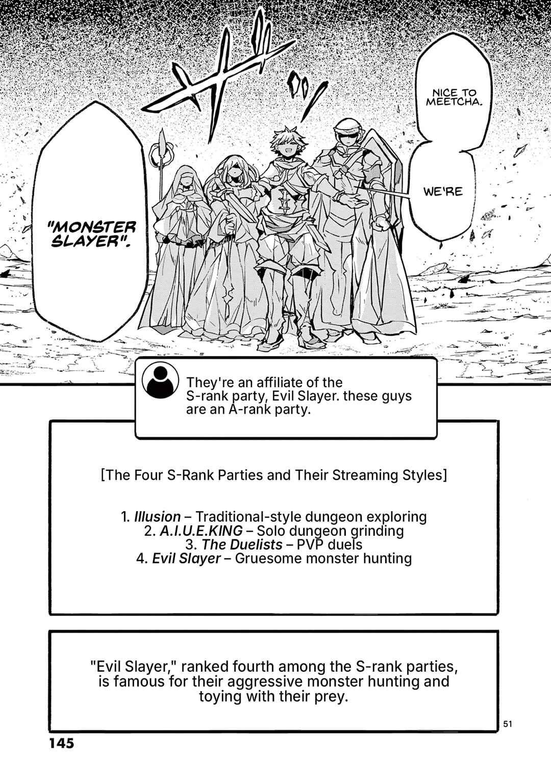 Page 50 Chapter 3 Yamiochi Yuusha no Haishin Haishin ~Tsuihousare, Kakushi Boss Beya ni Hourikomareta Kekka, Boss to Tansakushagari Haishin wo Hajimeru~