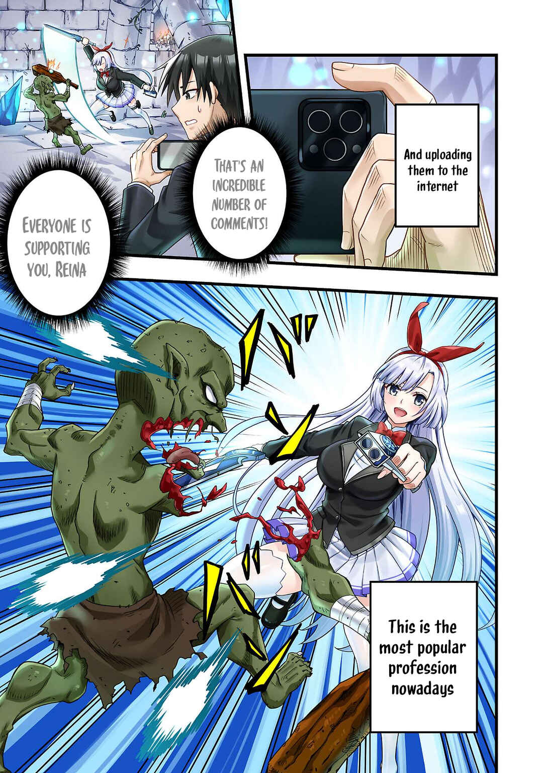 Page 4 Chapter 1 Netto Aidoru No Haishin Wo Tetsudatte Ita Maneejaa No Ore, Nazeka Buzzutte Shimau