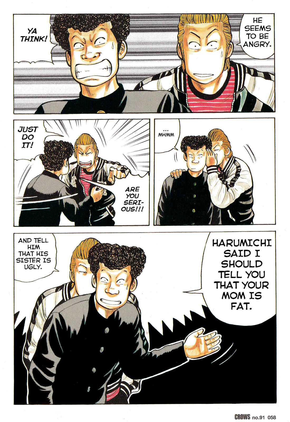 Page 58 Chapter 93 Crows