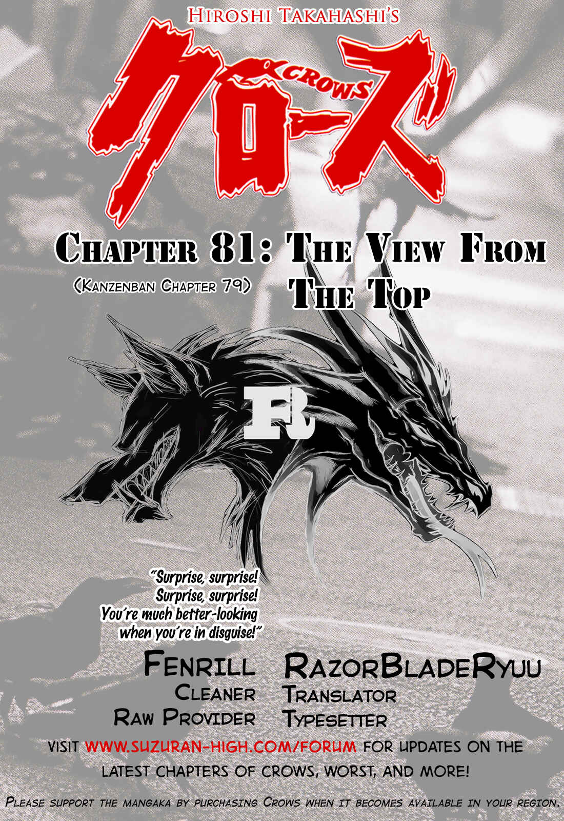 Page 46 Chapter 81 Crows