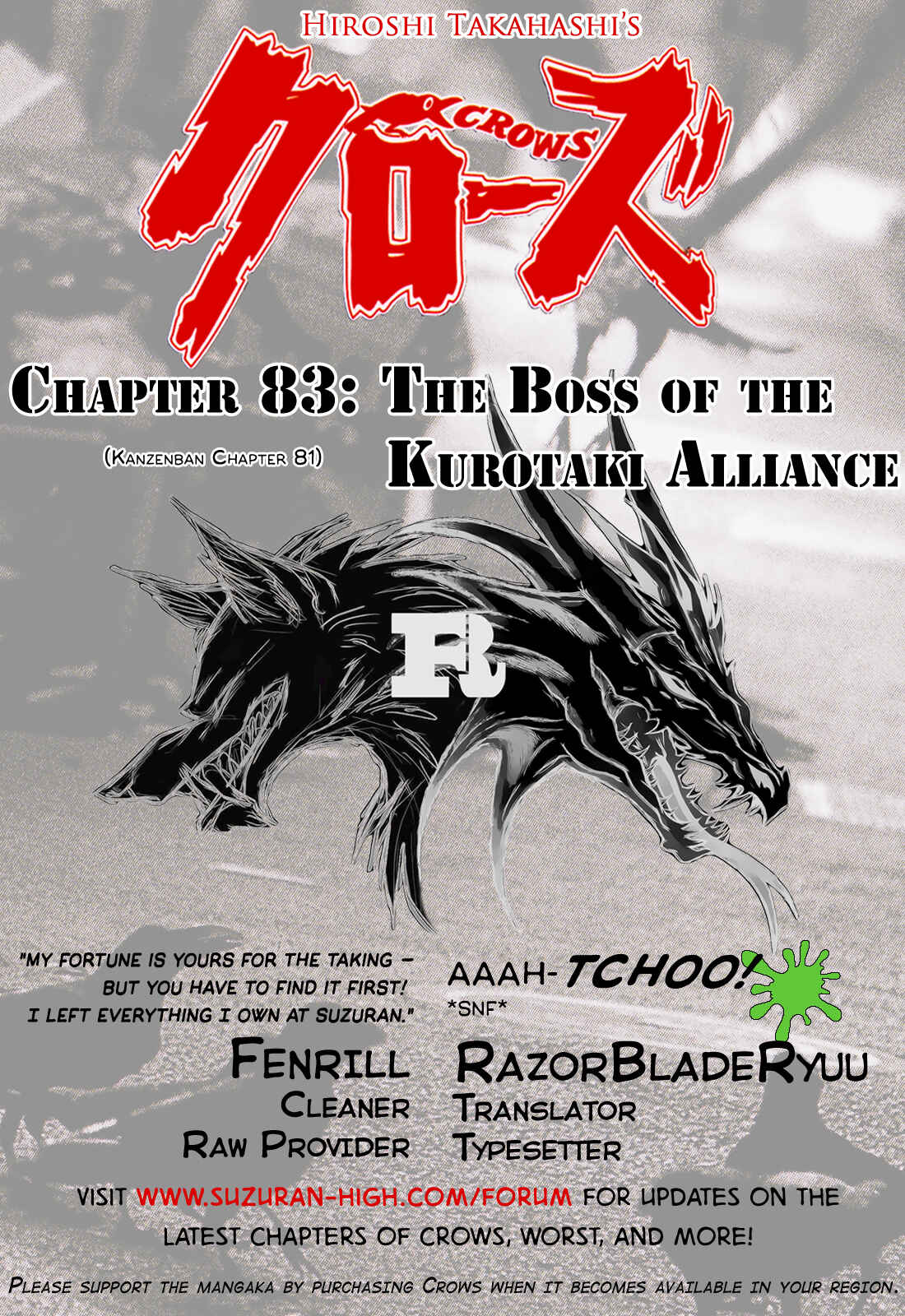 Page 53 Chapter 83 Crows