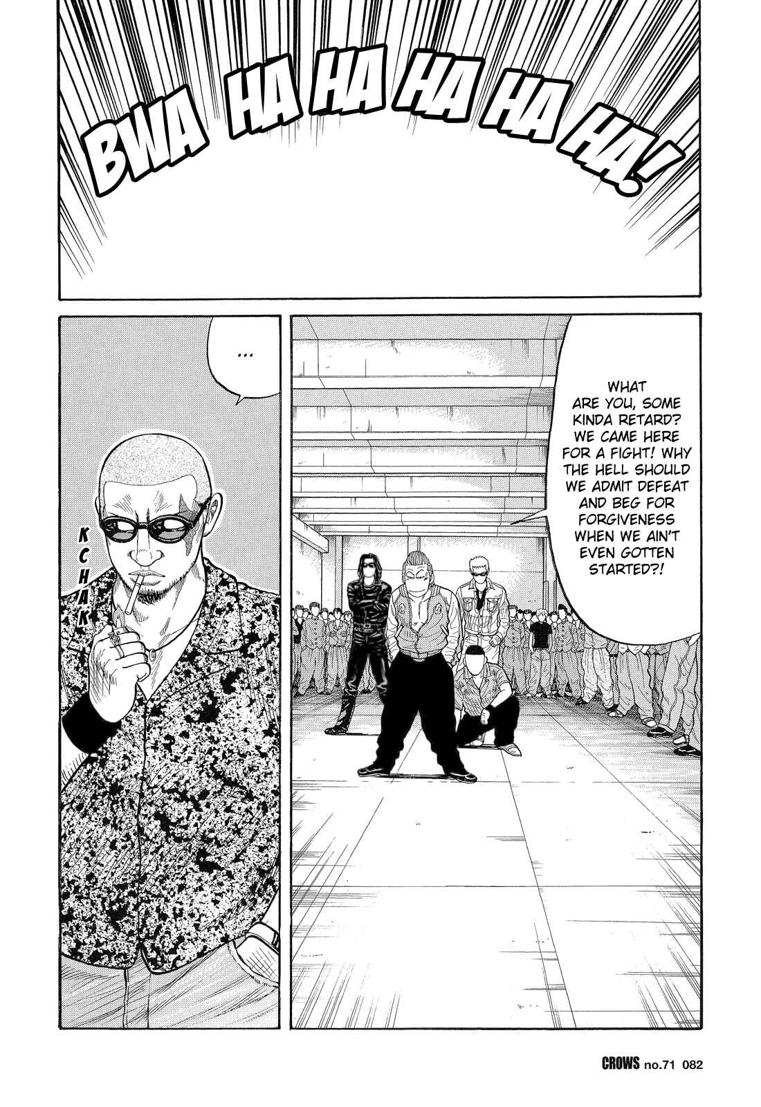 Page 36 Chapter 73 Crows