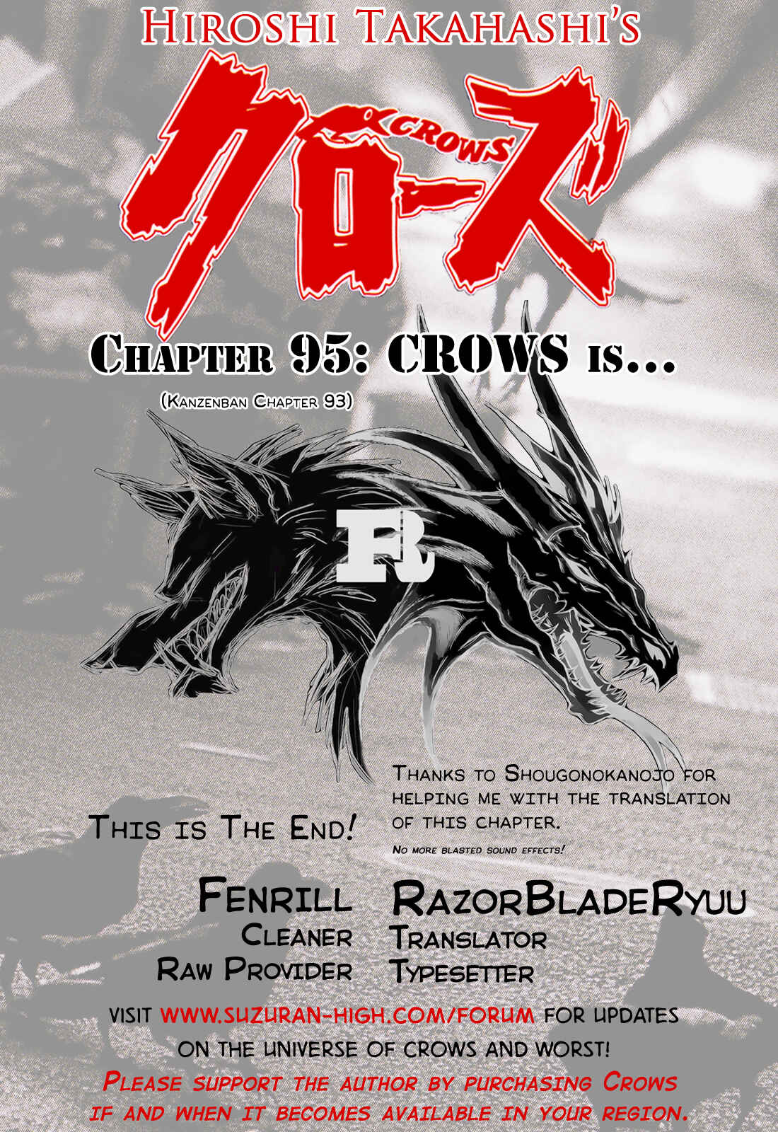 Page 56 Chapter 95 Crows