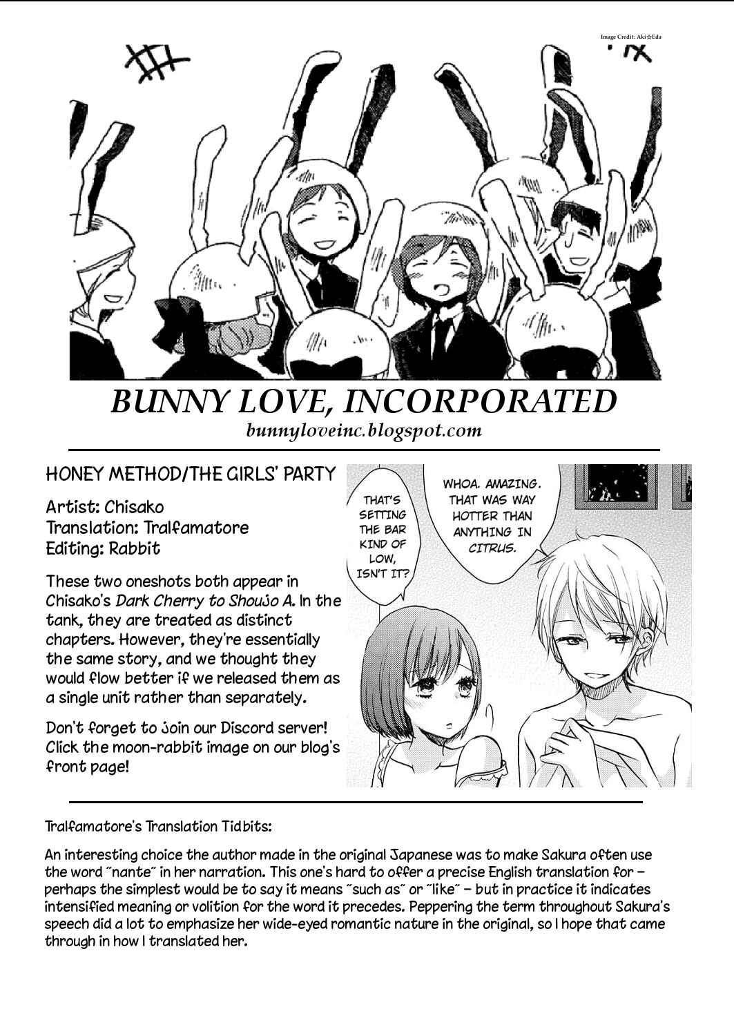 Page 6 Chapter 9 Dark Cherry to Shoujo A