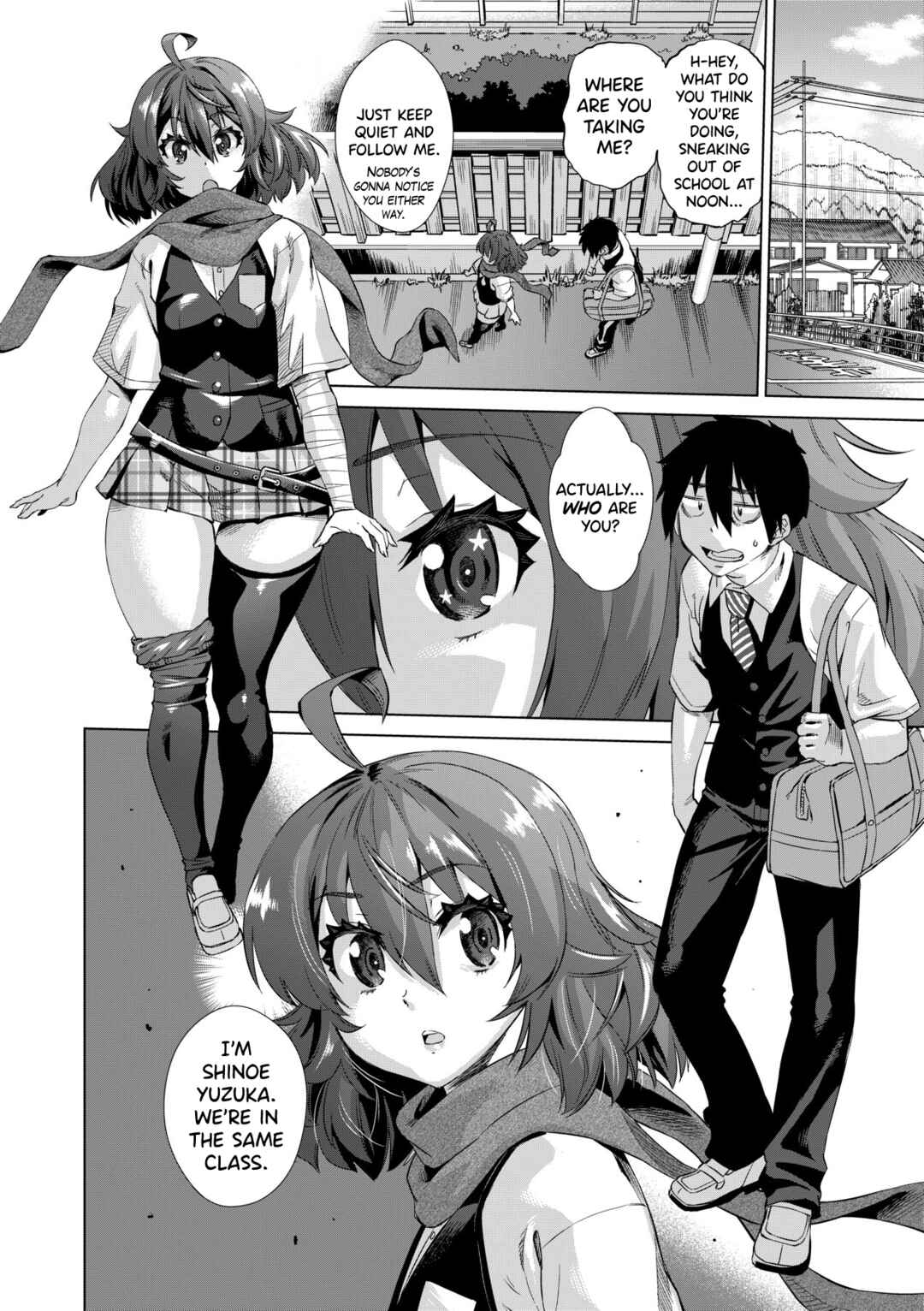 Page 10 Chapter 1 Jagan no Saimin Inryoku de Seitokai Les Joshi-tachi no Shojo o Kyousei Rape!!