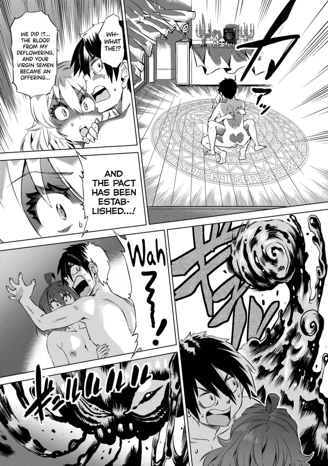 Page 27 Chapter 1 Jagan no Saimin Inryoku de Seitokai Les Joshi-tachi no Shojo o Kyousei Rape!!