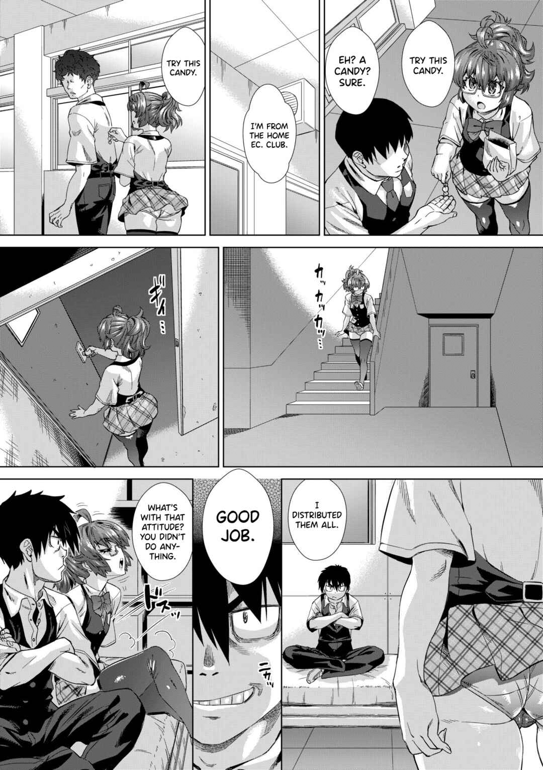 Page 2 Chapter 5 Jagan no Saimin Inryoku de Seitokai Les Joshi-tachi no Shojo o Kyousei Rape!!