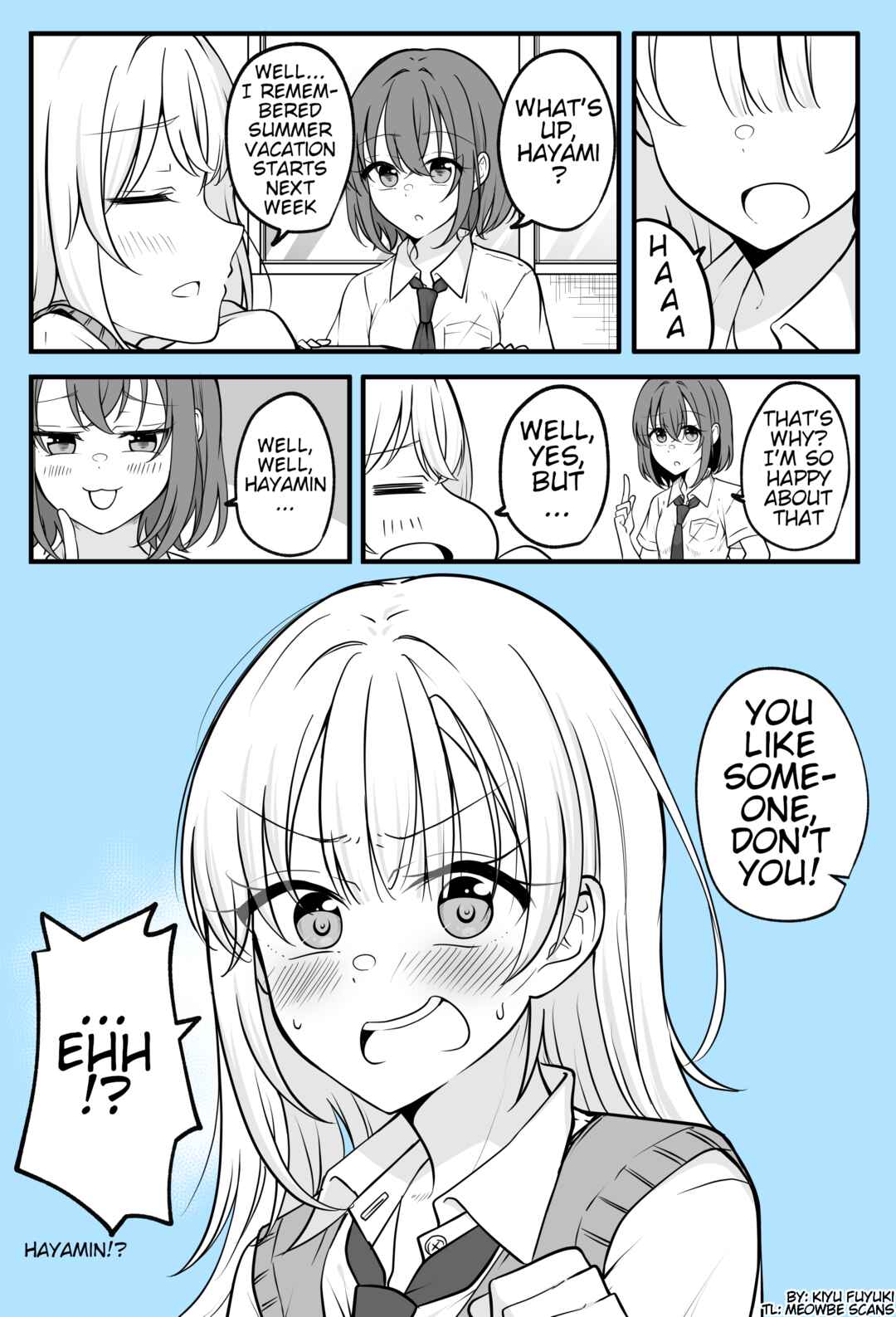 Page 1 Chapter 37 Until My Best Friend Who Became a Girl One Day Becomes Happy