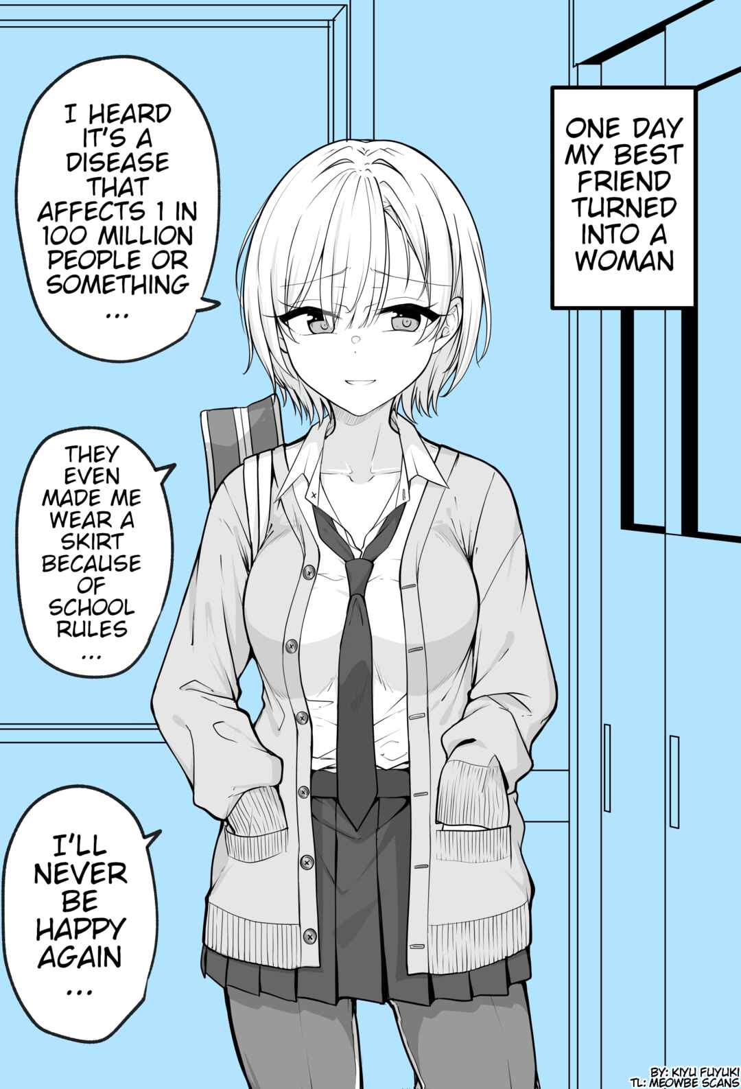 Page 1 Chapter 1 Until My Best Friend Who Became a Girl One Day Becomes Happy