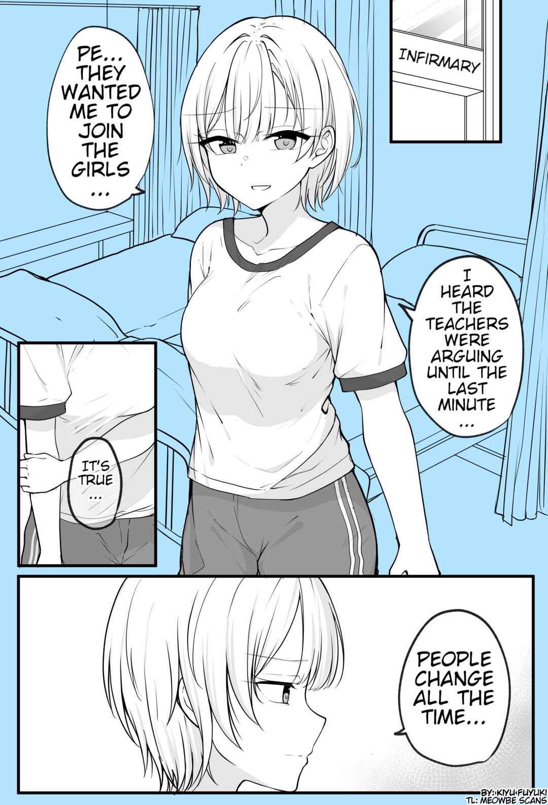 Page 1 Chapter 3 Until My Best Friend Who Became a Girl One Day Becomes Happy