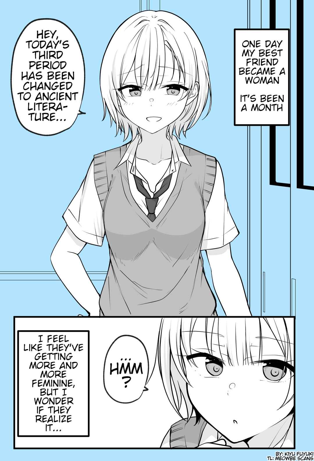 Page 1 Chapter 17 Until My Best Friend Who Became a Girl One Day Becomes Happy