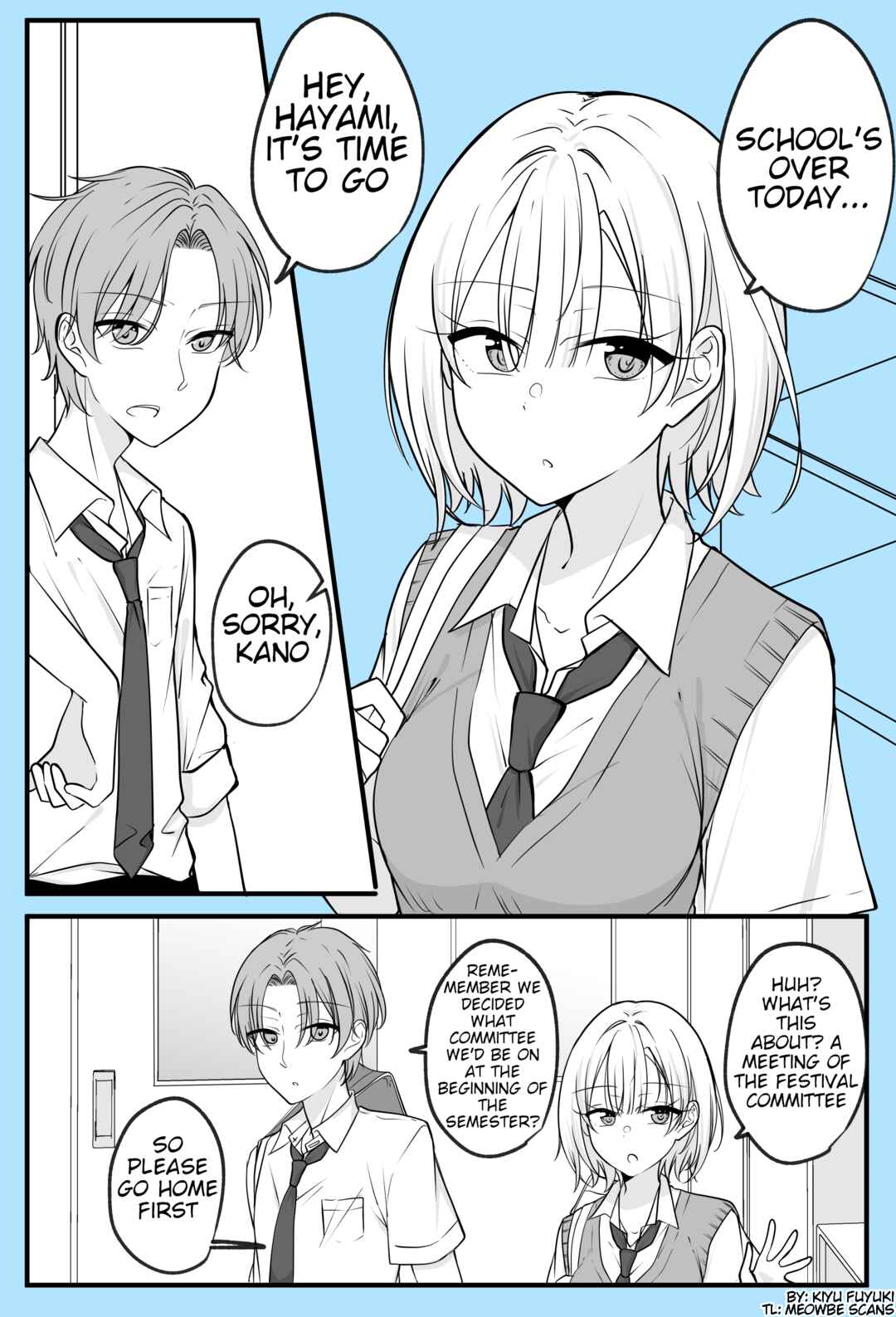 Page 1 Chapter 20 Until My Best Friend Who Became a Girl One Day Becomes Happy