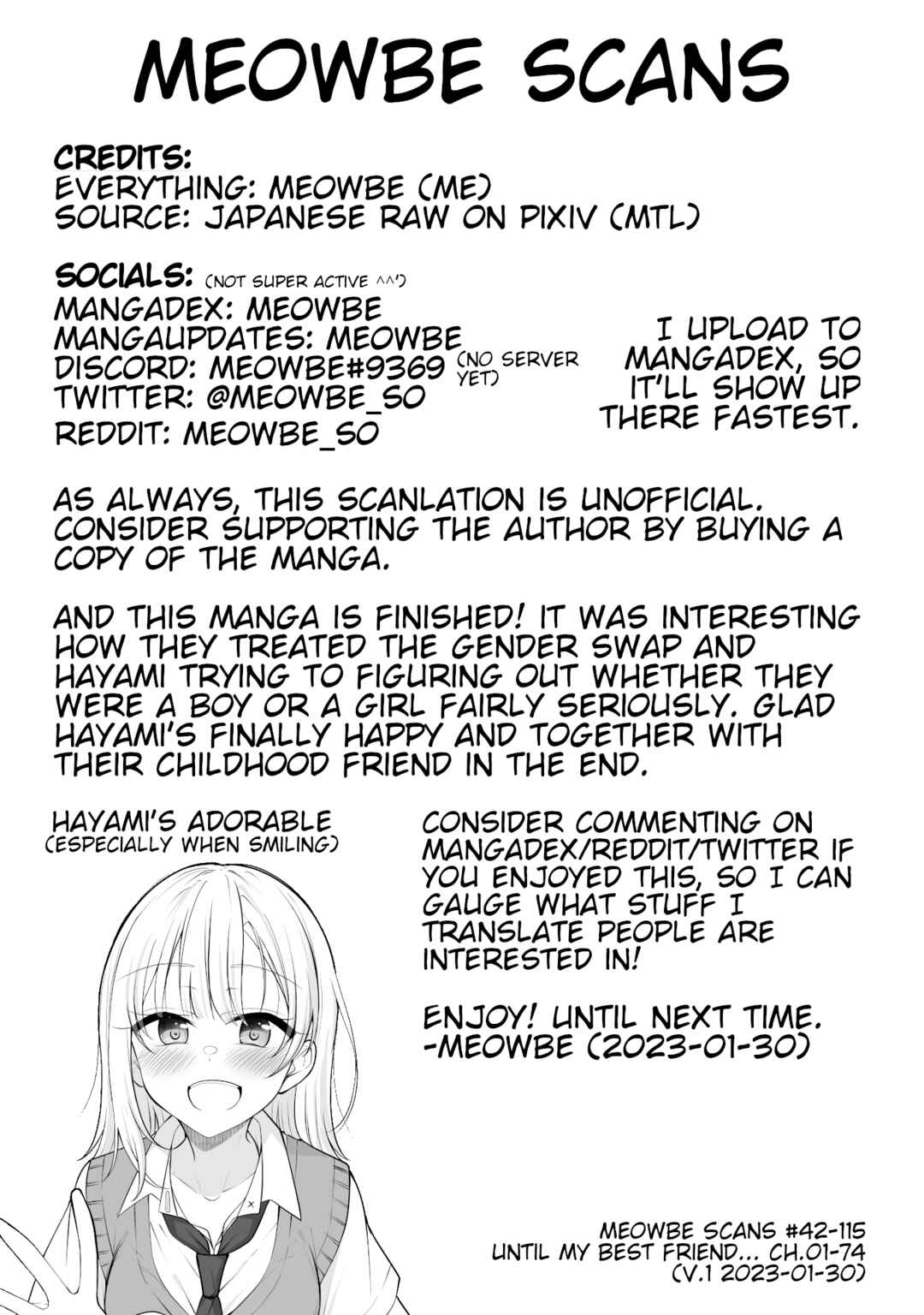 Page 4 Chapter 74 Until My Best Friend Who Became a Girl One Day Becomes Happy