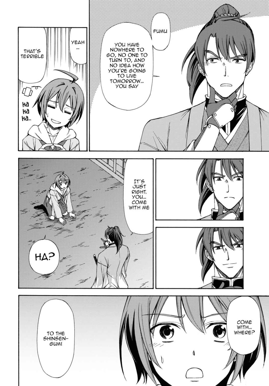 Page 80 Chapter 1 Shinsengumi Chuubou Roku