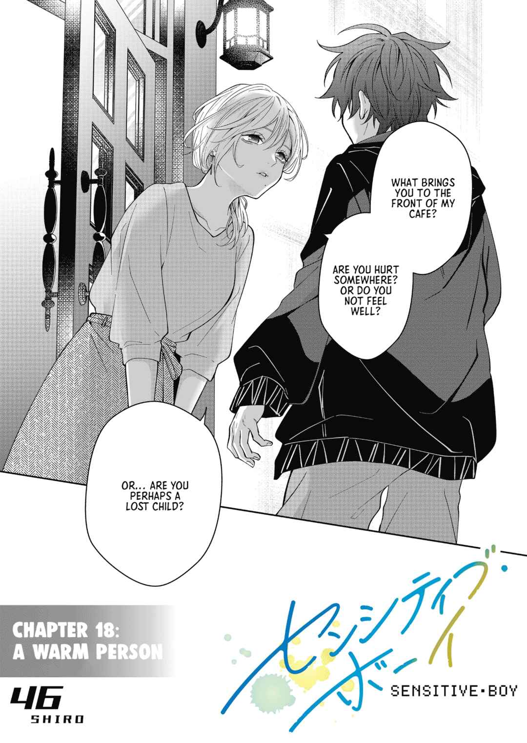 Page 1 Chapter 18 Sensitive Boy
