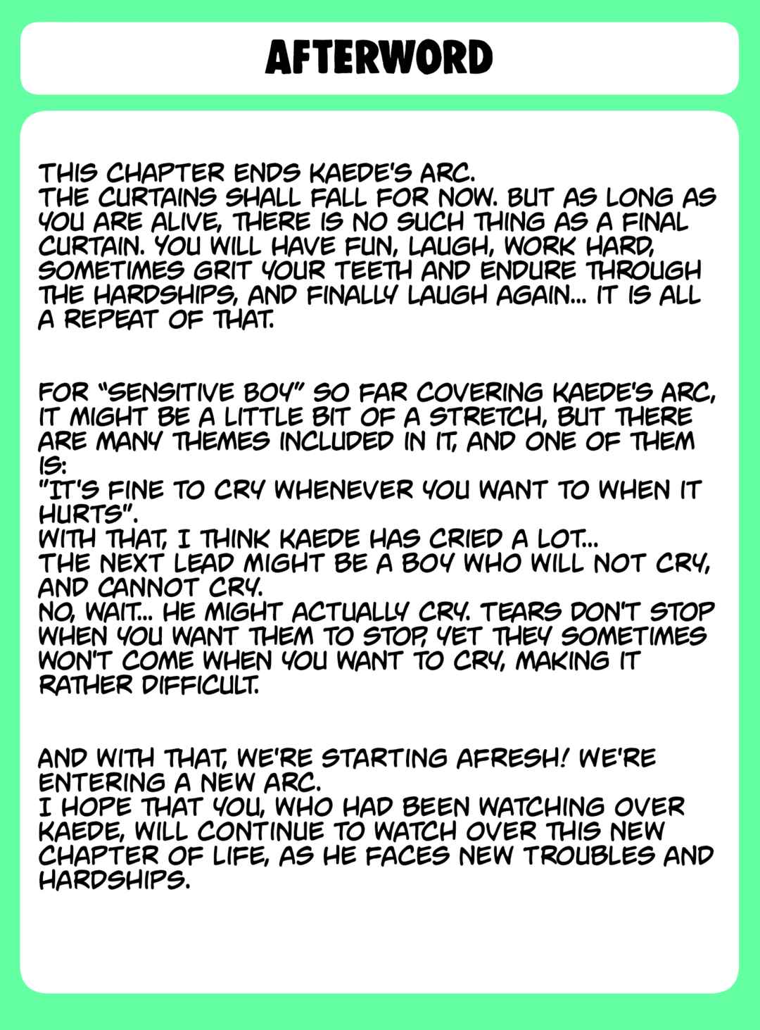 Page 23 Chapter 35 Sensitive Boy