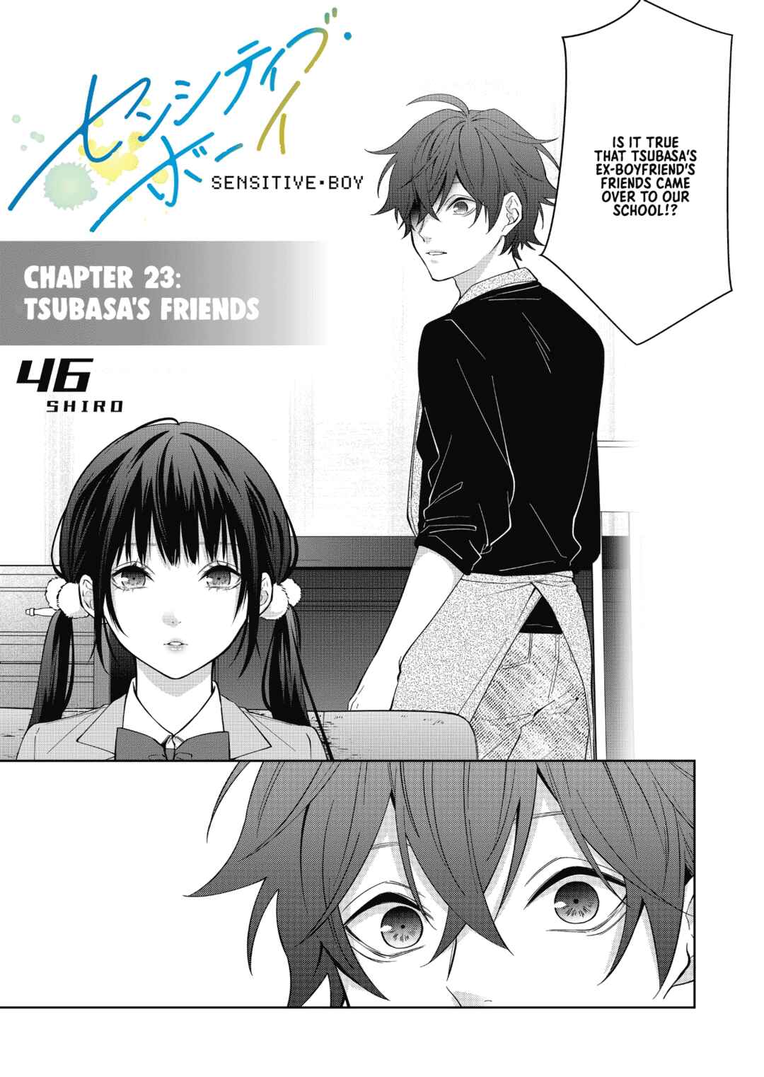 Page 1 Chapter 23 Sensitive Boy
