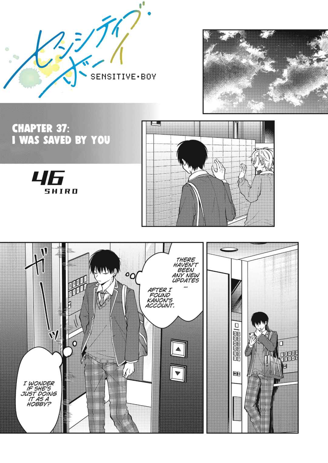 Page 1 Chapter 37 Sensitive Boy