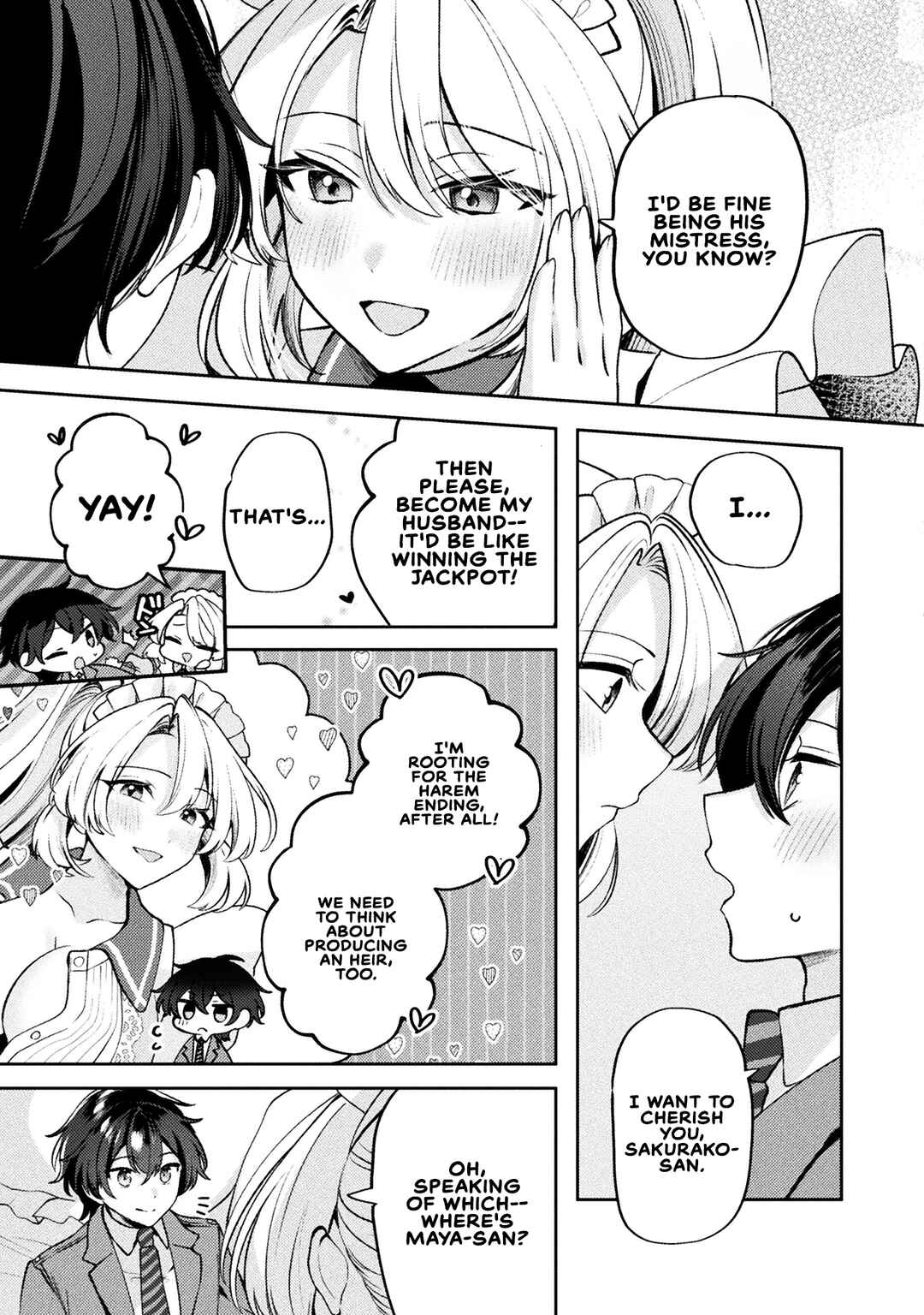 Page 9 Chapter 19 Kimi no Risou no Maid ni Naru!