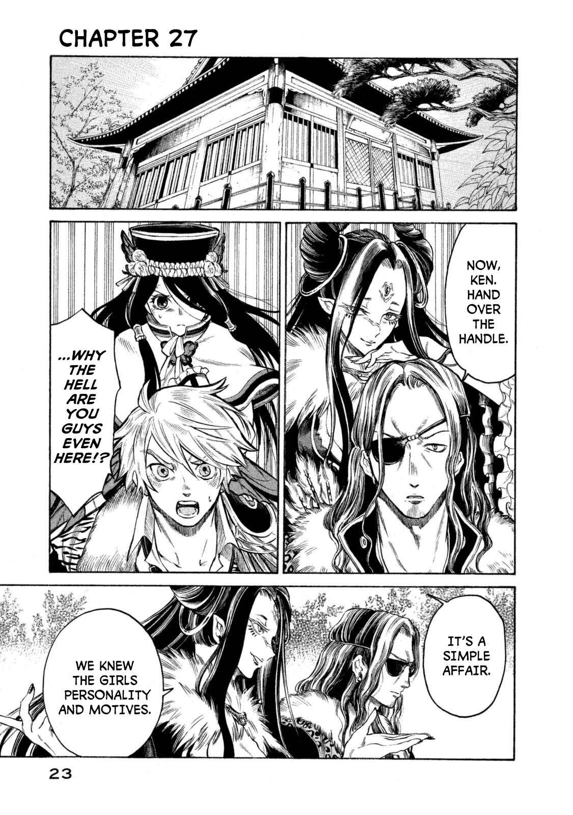 Page 1 Chapter 27 Thunderbolt Fantasy: Touriken Yuuki