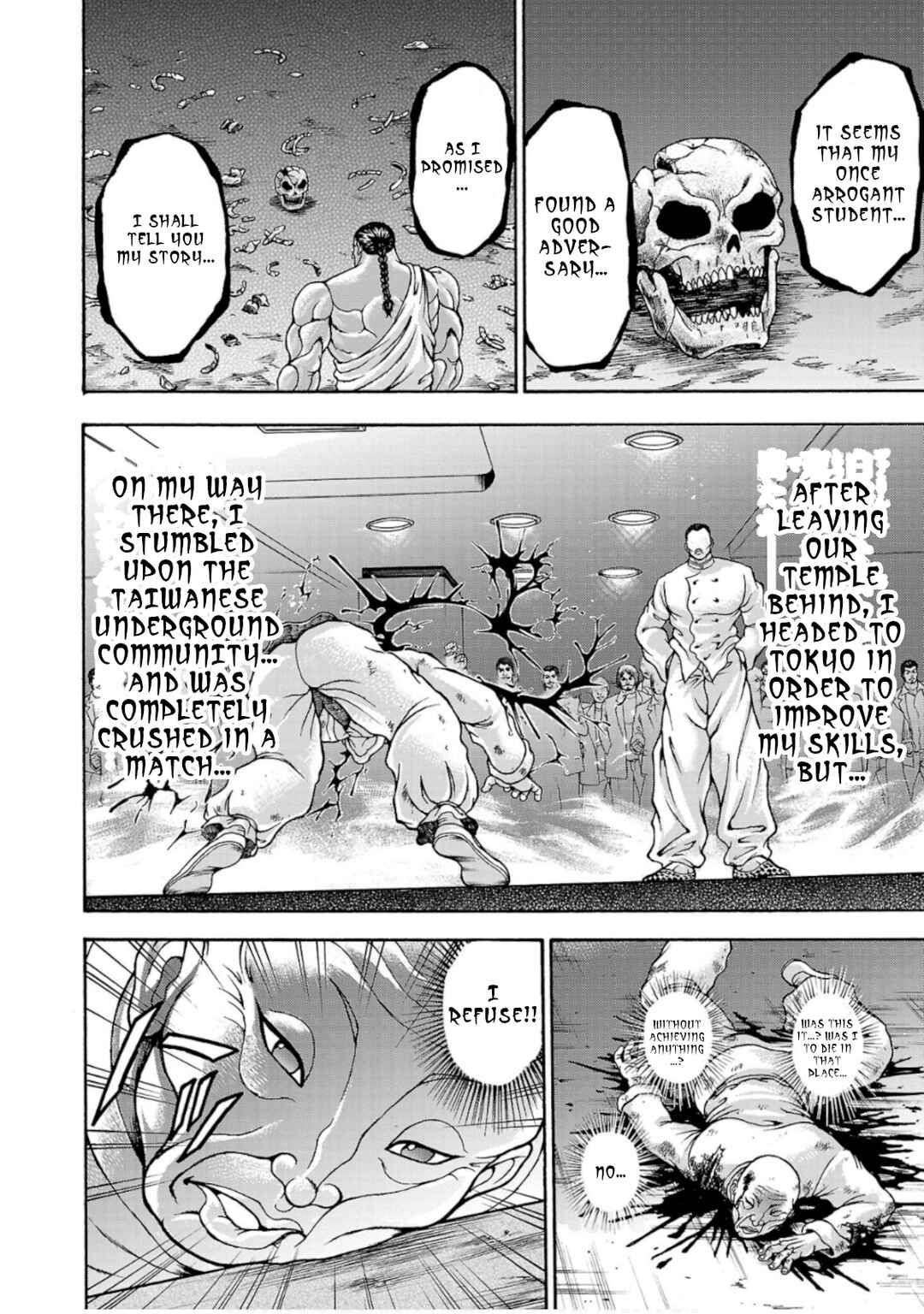 Page 4 Chapter 36 Baki Gaiden - Retsu Kaiou wa Isekai Tensei Shitemo Ikkou ni Kamawan
