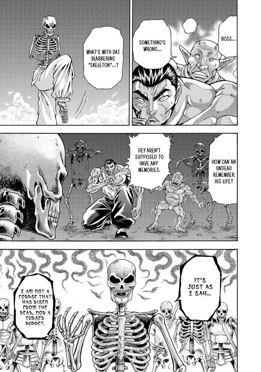 Page 13 Chapter 34 Baki Gaiden - Retsu Kaiou wa Isekai Tensei Shitemo Ikkou ni Kamawan
