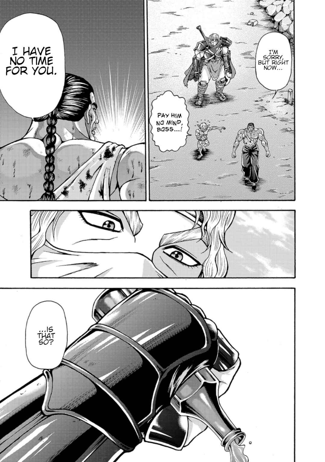 Page 8 Chapter 38 Baki Gaiden - Retsu Kaiou wa Isekai Tensei Shitemo Ikkou ni Kamawan