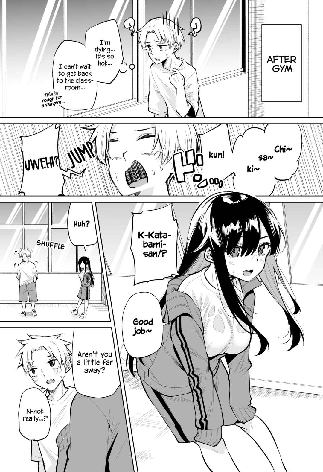 Page 1 Chapter 3 Katabami-san Wants to Get Sucked by a Vampire